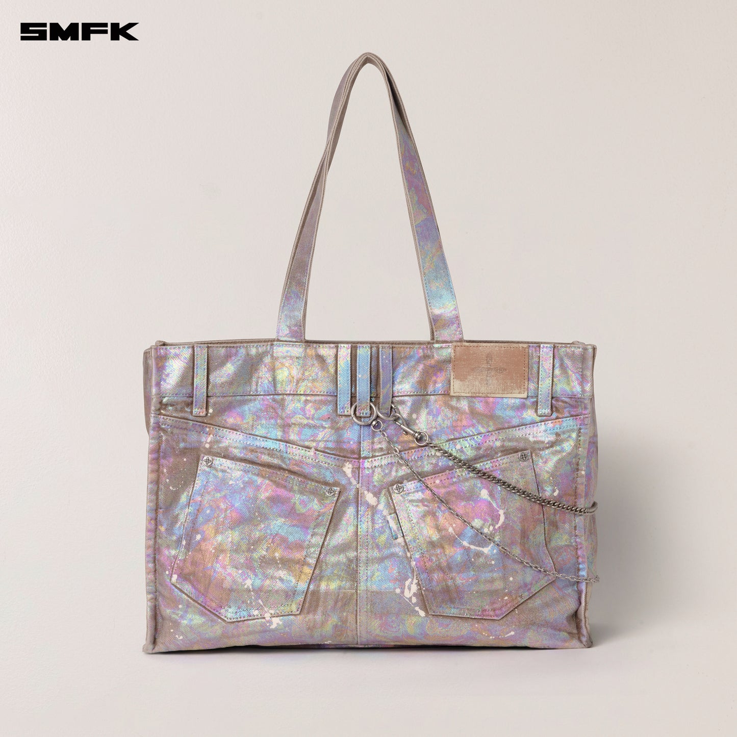 RAGE WILD FANTASY BRICK DENIM TOTE/LARGE_ FANTASY LAND