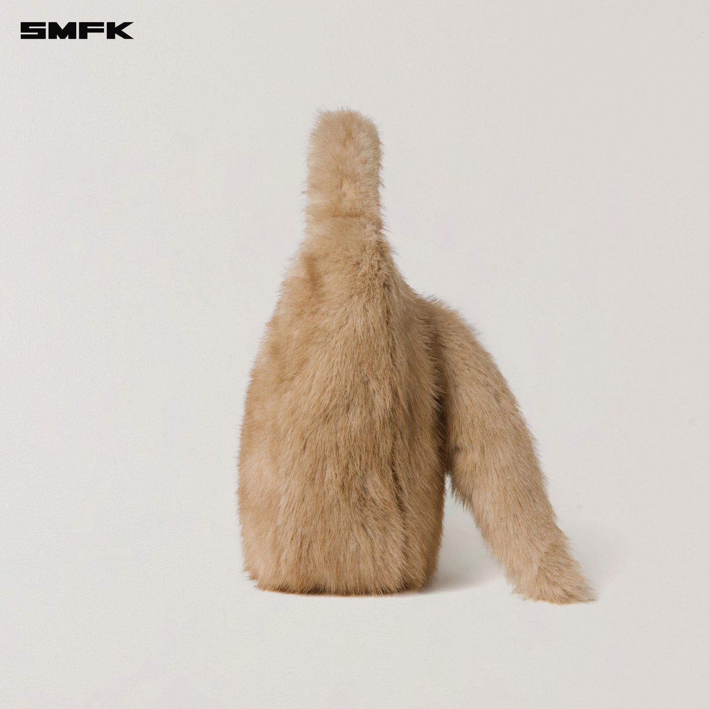 COMPASS COBBLE FURRY BAG/LARGE/ SAND