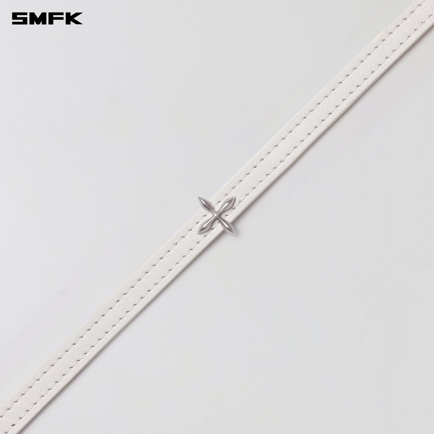 MIRAGE MIRROR LEATHER CHOCKER/SMALL