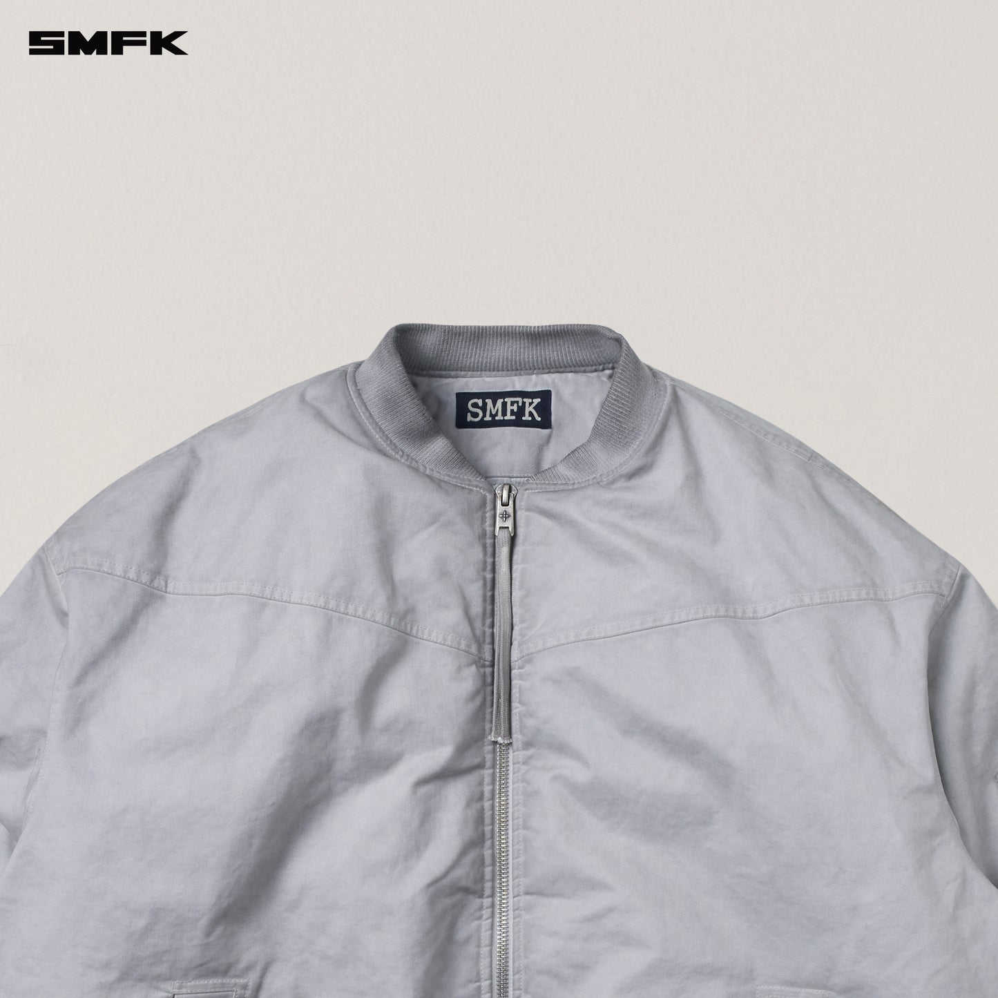VINTAGE VANISH STORM DYE MASSIVE PILOT JACKET/STONE WASH/ VANISH WHITE