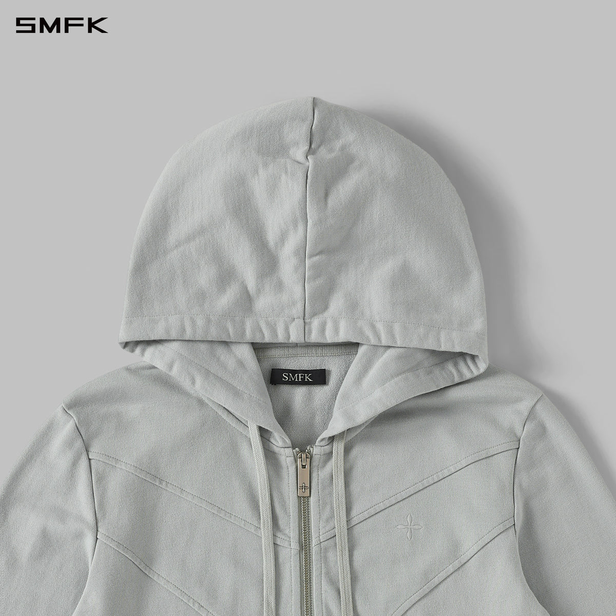 PERMANENT MODE SLIM SPORTS HOODIE/COTTON
