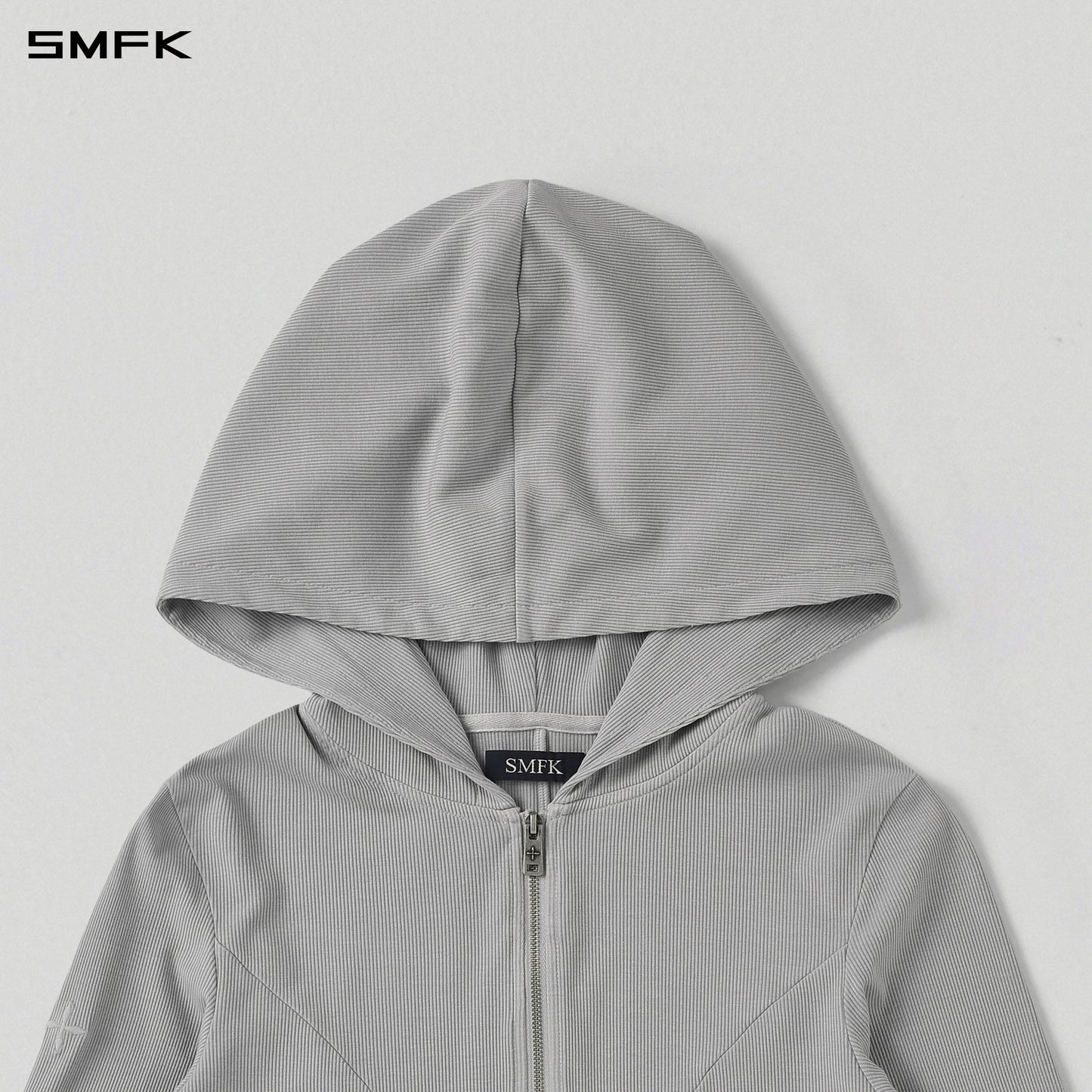 VINTAGE AEOLUS EVENING SLIM ZIP HOODIE/SLIK+COTTON/W