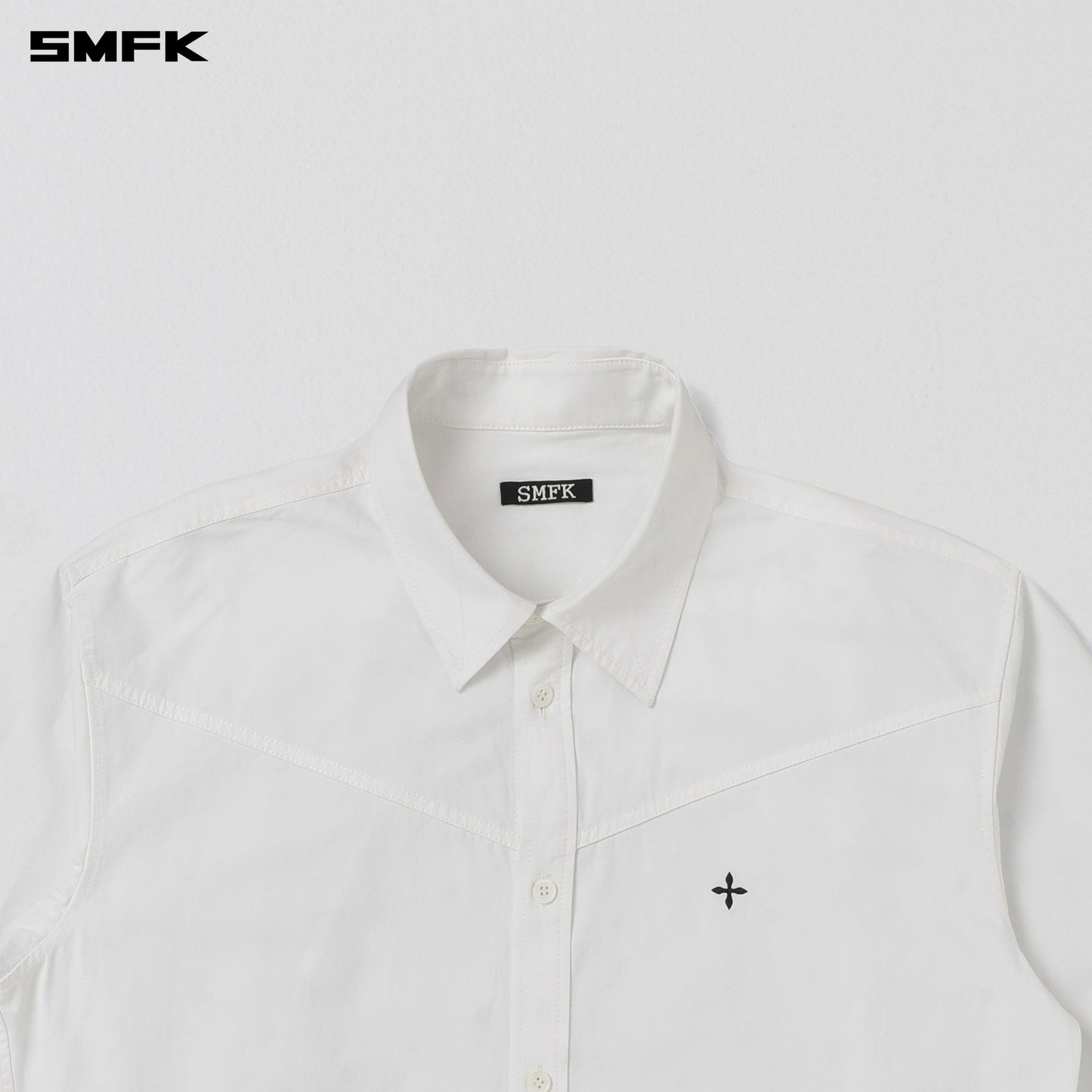 COMPASS BADGE CARGO SHIRT/COTTON