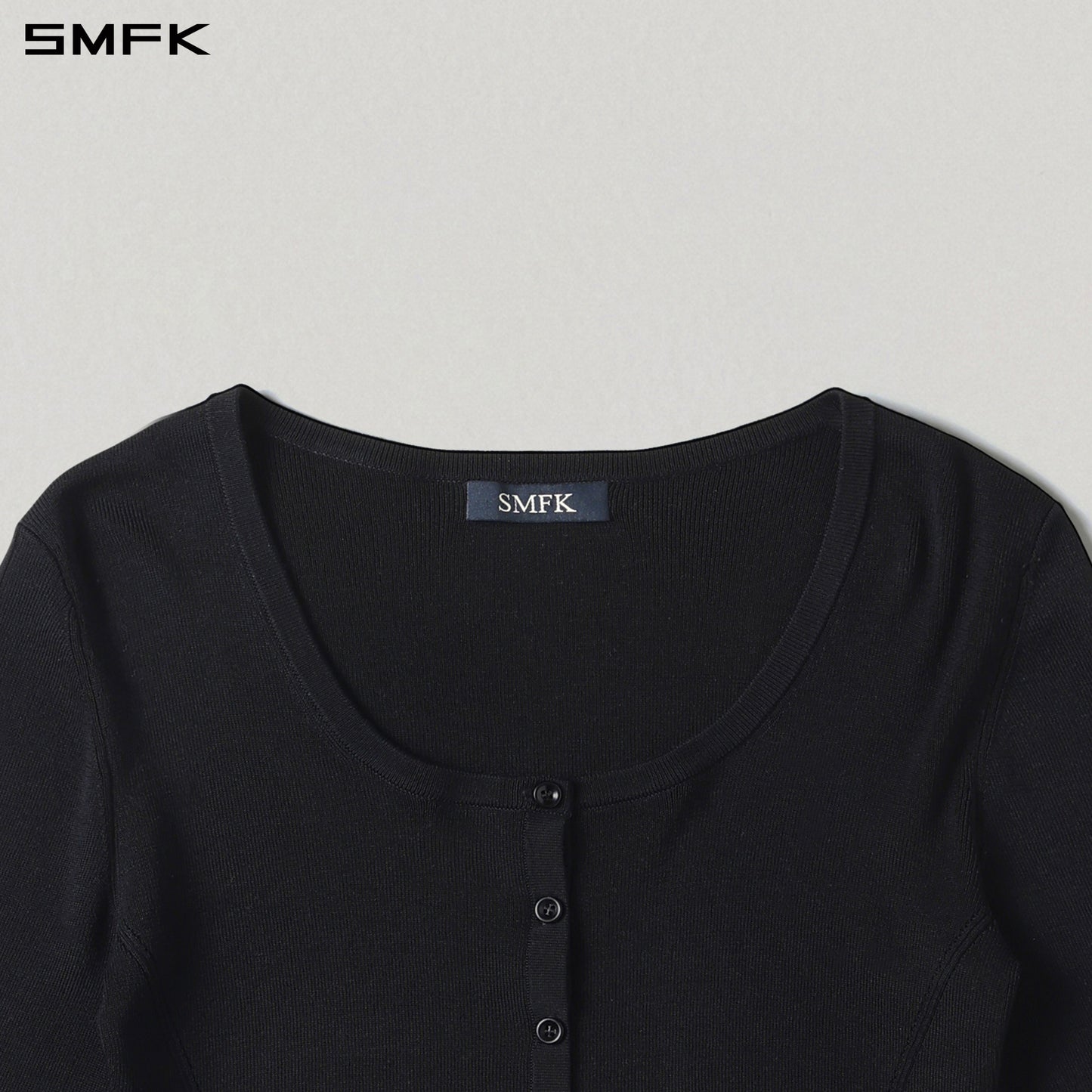 MYTH SEER SLIM KNIT CARDIGAN/TENCEL+SILK