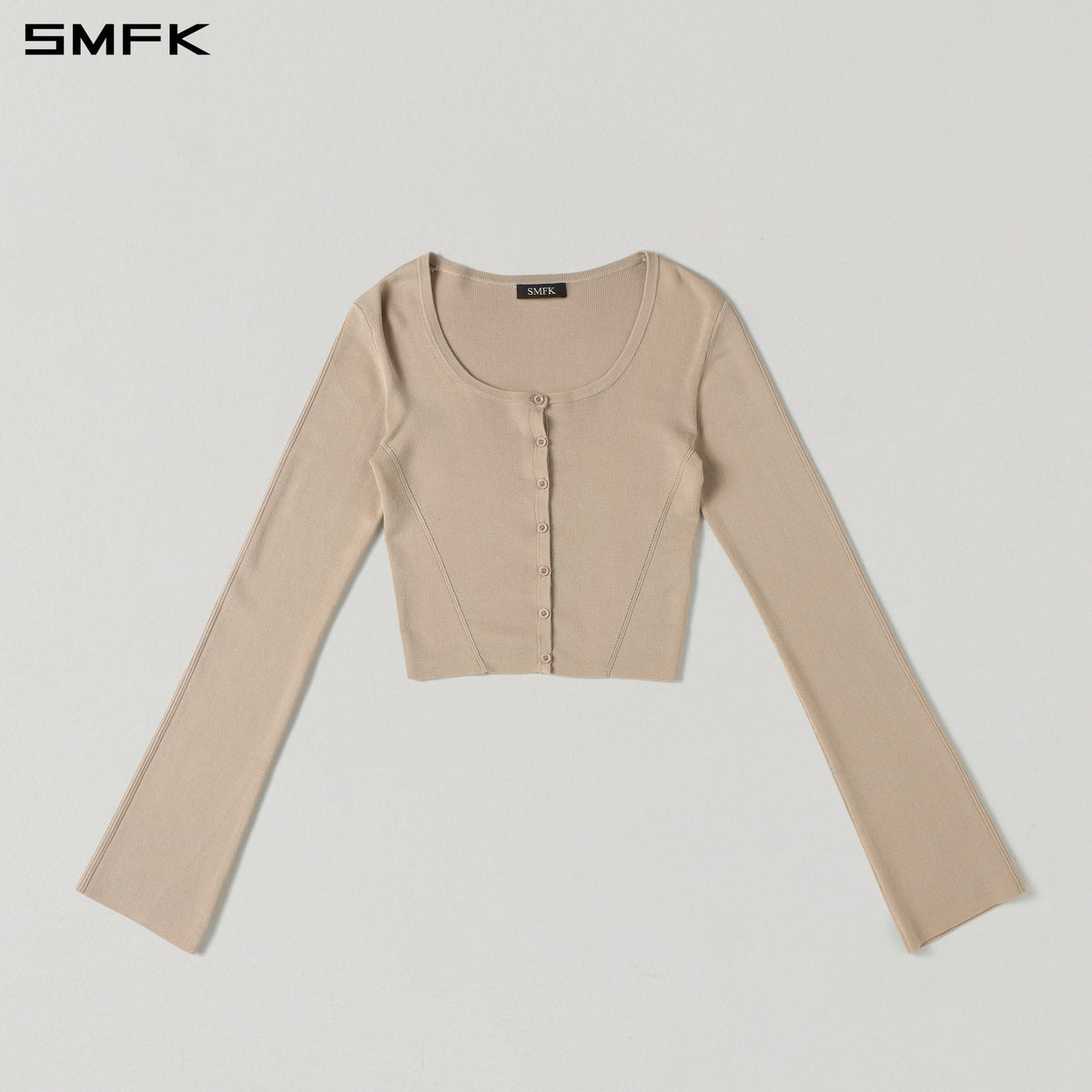 MYTH SEER SLIM KNIT CARDIGAN/TENCEL+SILK FRESH SKIN