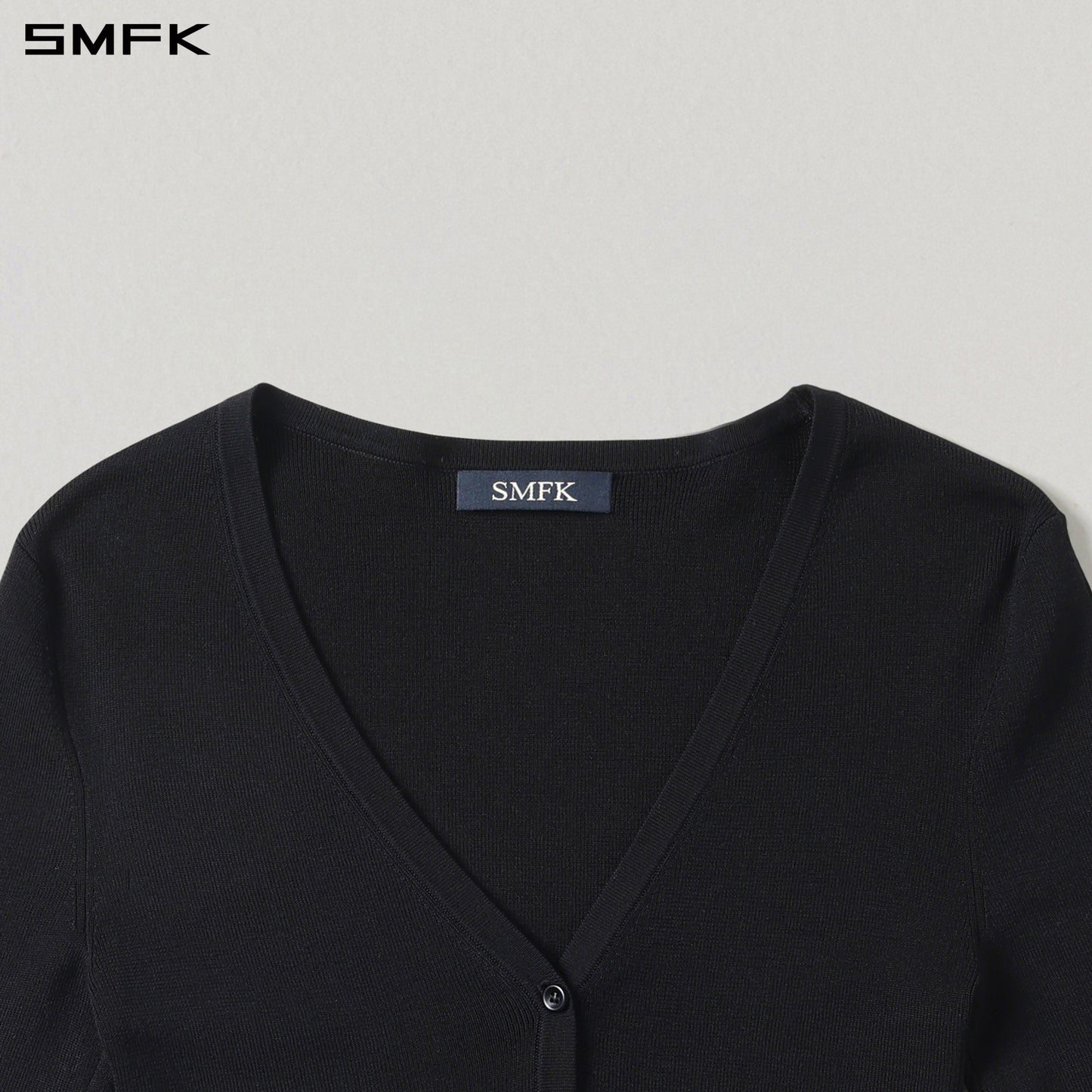 MYTH SIREN EVENING SLIM KNIT CARDIGAN/TENCEL+SILK