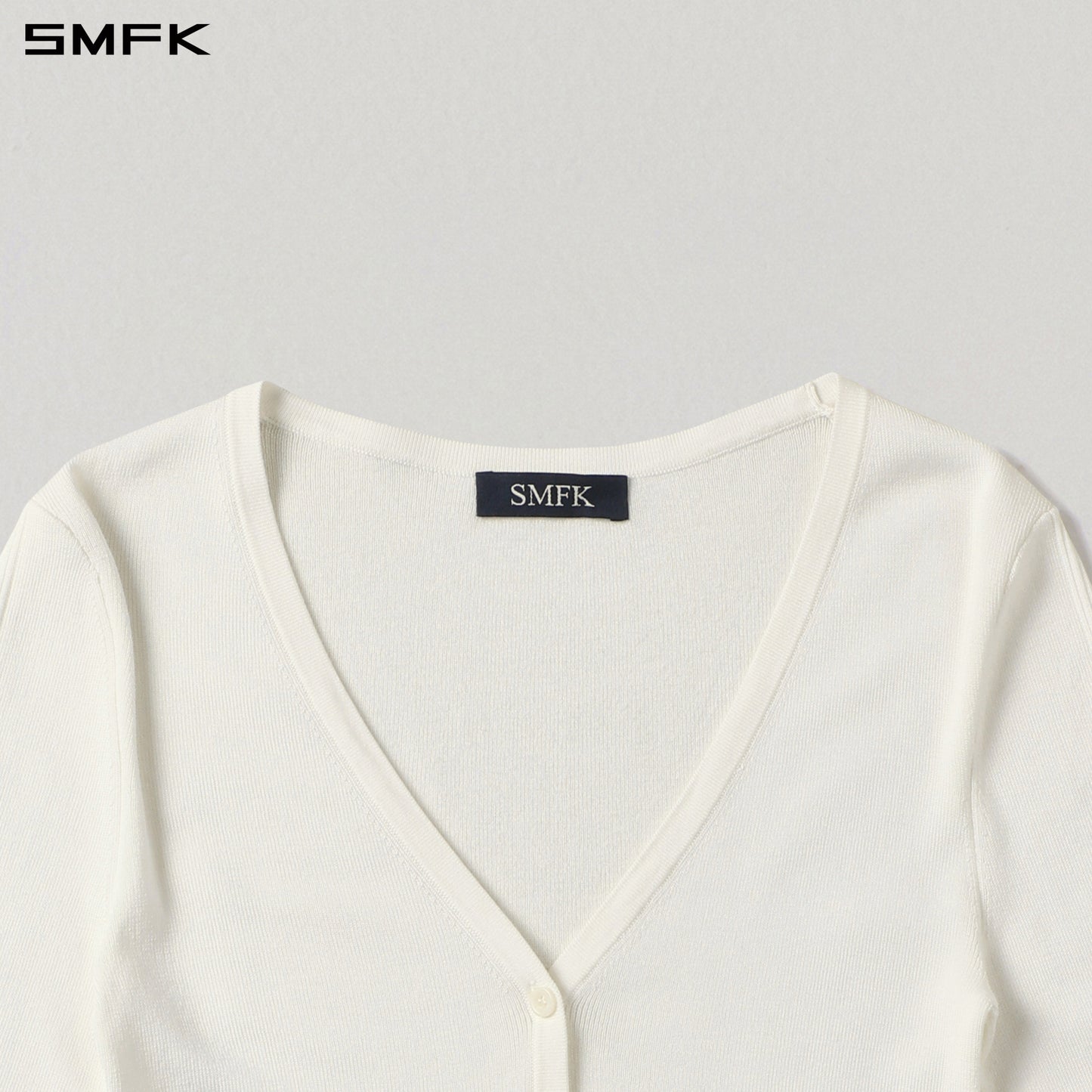 MYTH SIREN EVENING SLIM KNIT CARDIGAN/TENCEL+SILK