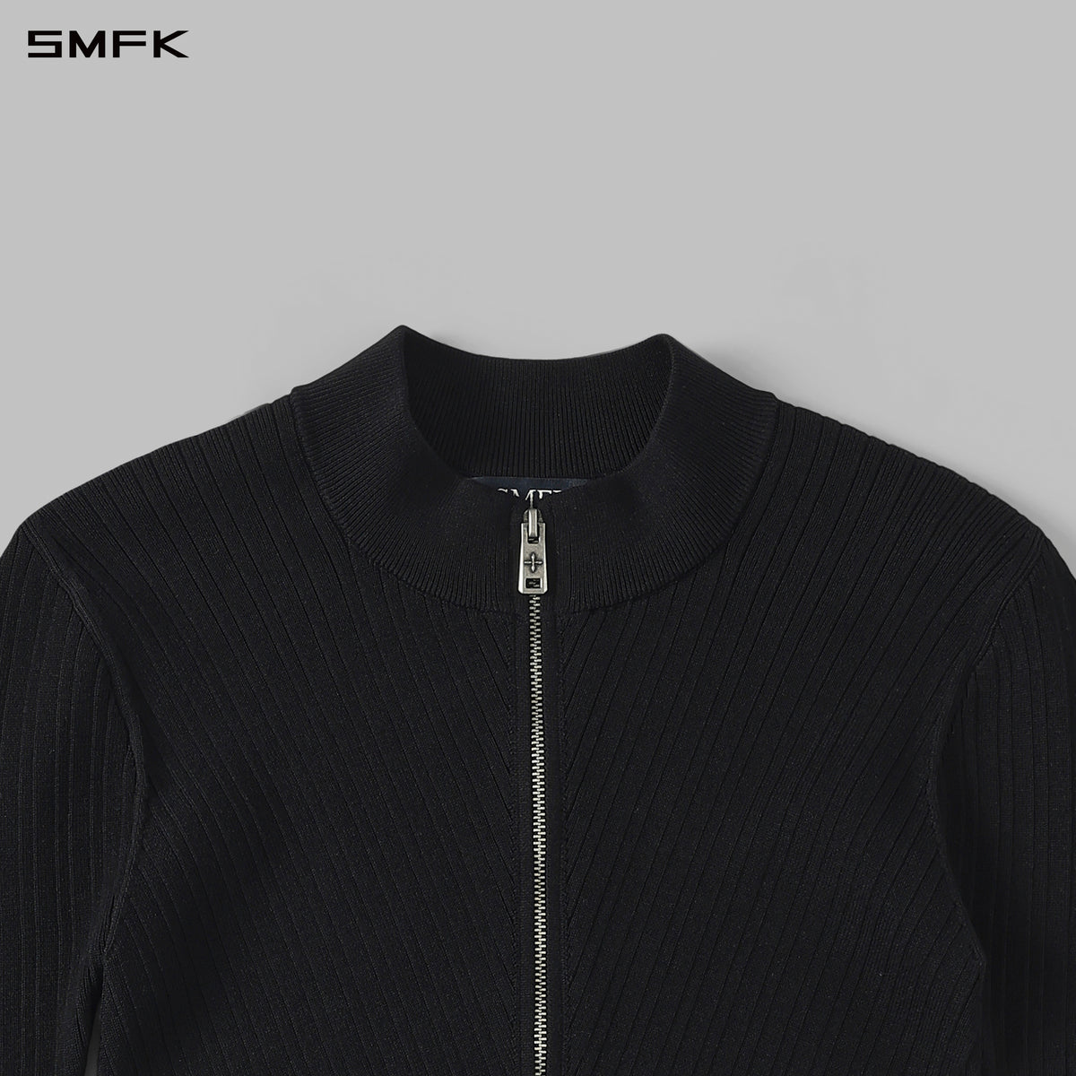 MYTH AEOLUS EVENING SLIM COLLAR KNIT JACKET/TENCEL+SILK