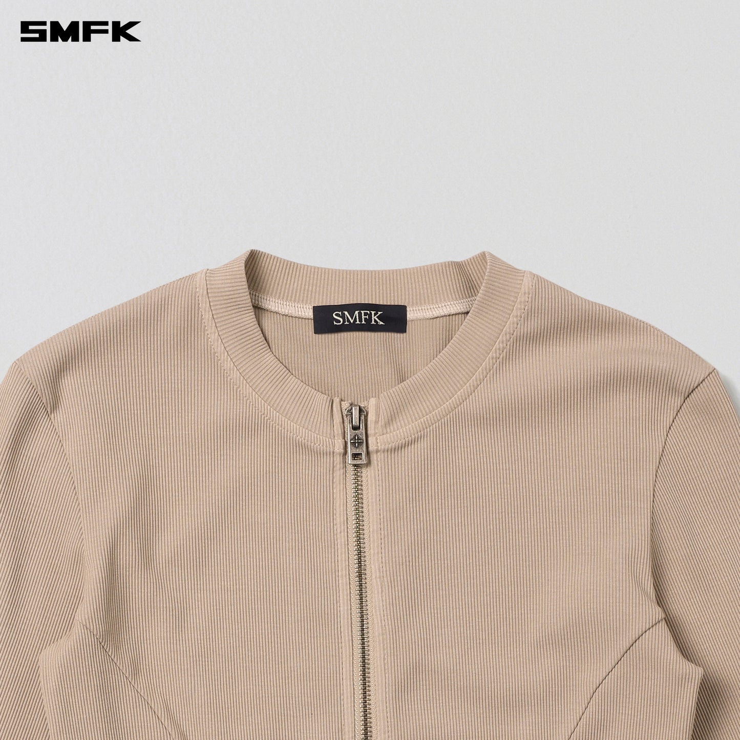 VINTAGE NOMADIC SILK ZIP PULLOVER/SILK COTTON FRESH SKIN
