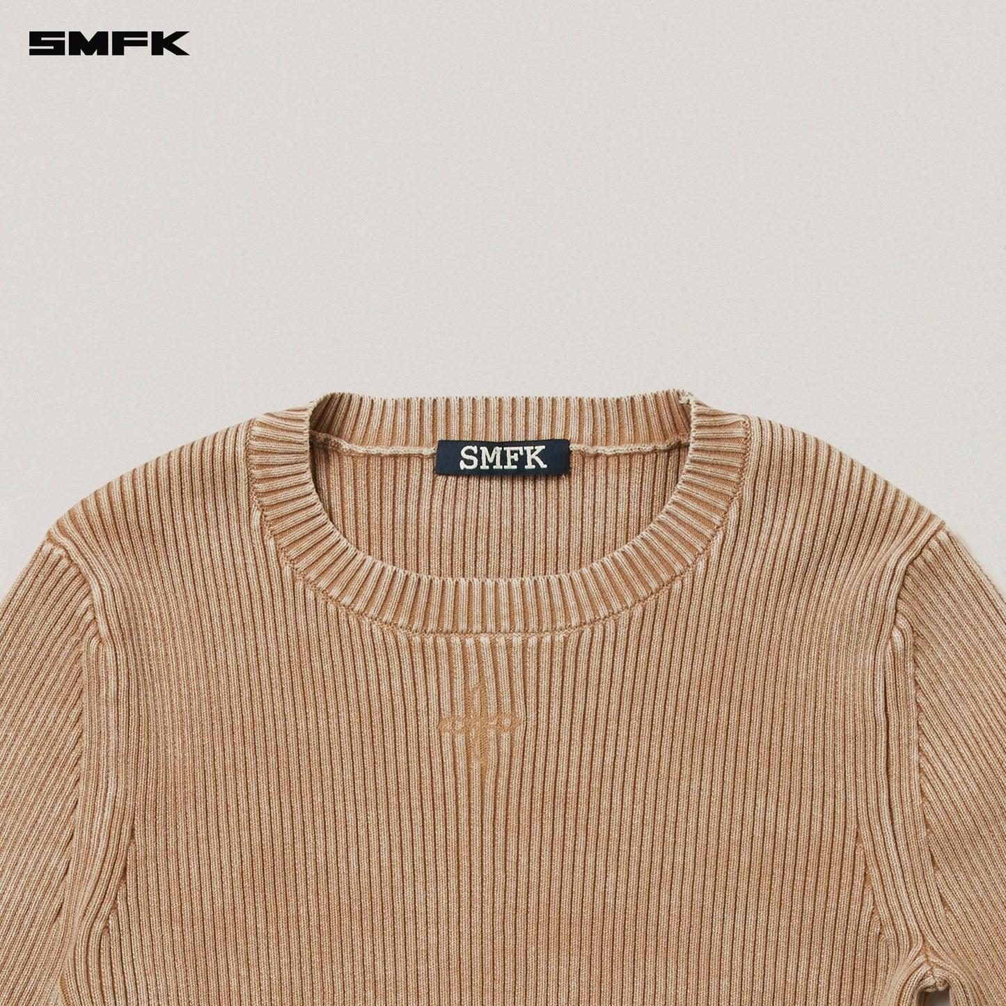 VINTAGE-SAVAGE KNIT PULLOVER/STONE WASH/ VANISH SAND