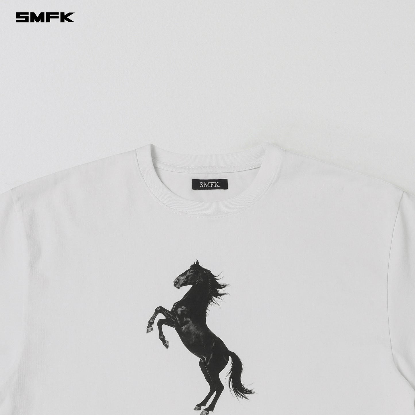 VINTAGE LOOSE DOUBLE-SIDE TEE/COMBED COOTTON - CLOUD WHITE