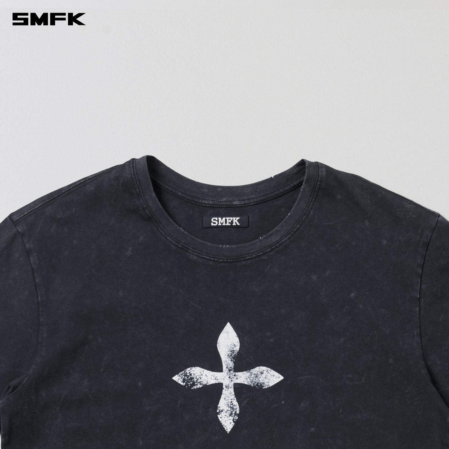 VINTAGE-SAVAGE TEE/STONE WASH/ VANISH BLACK