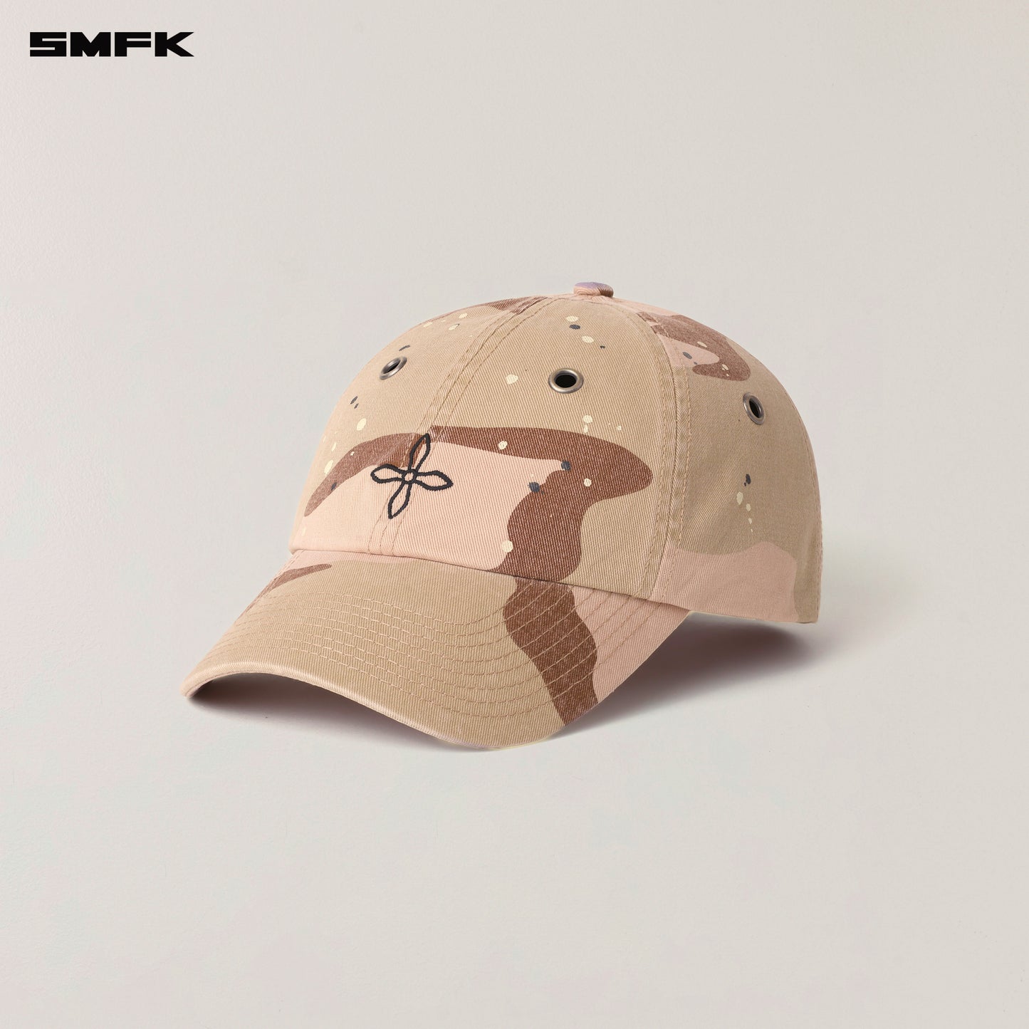 COMPASS BADGE CAMO CARGO CAP/ DESERT CAMOUFLAGE