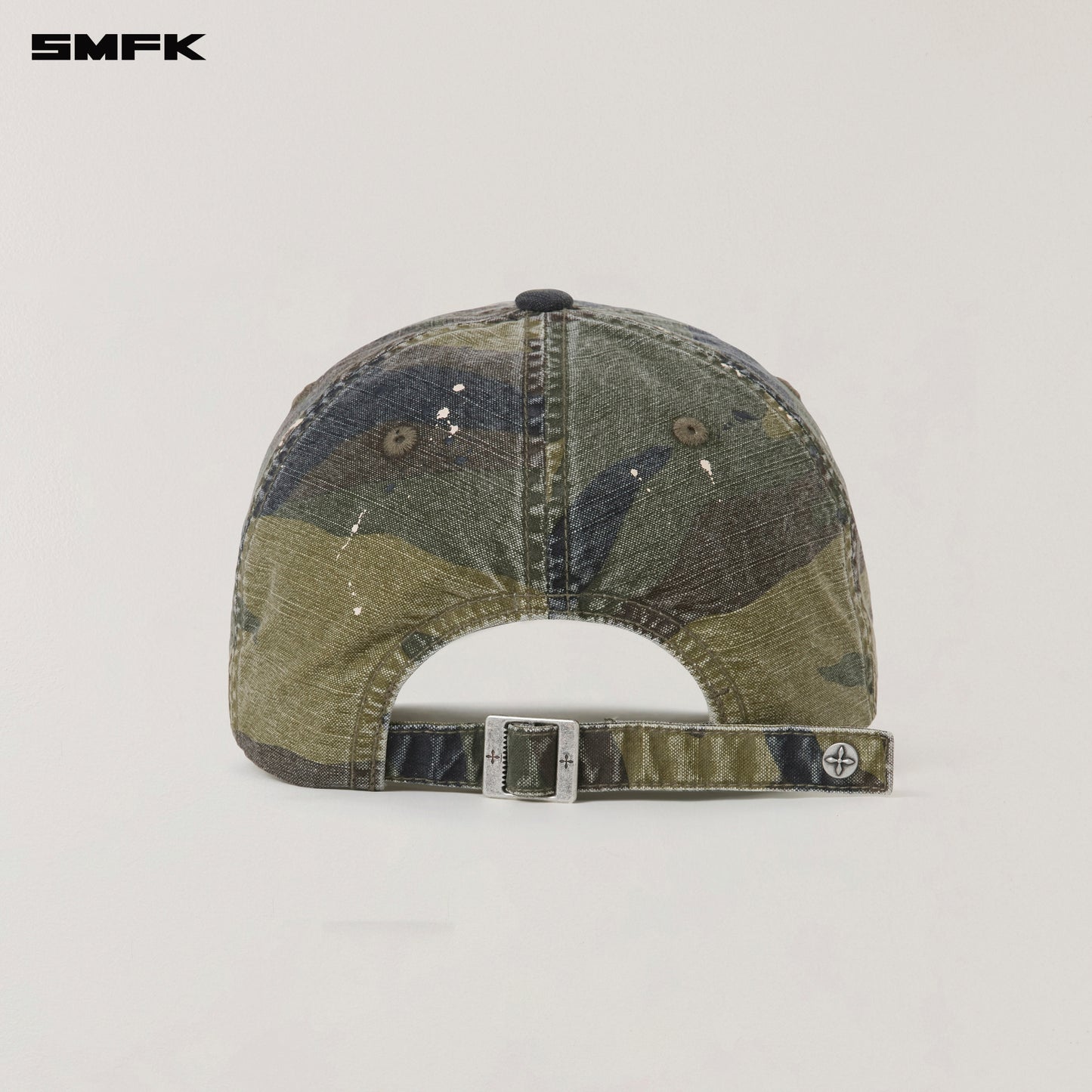 RAGE WILD HANDCRAFT CAMO CARGO CAP/ ARMY GREEN CAMOUFLAGE