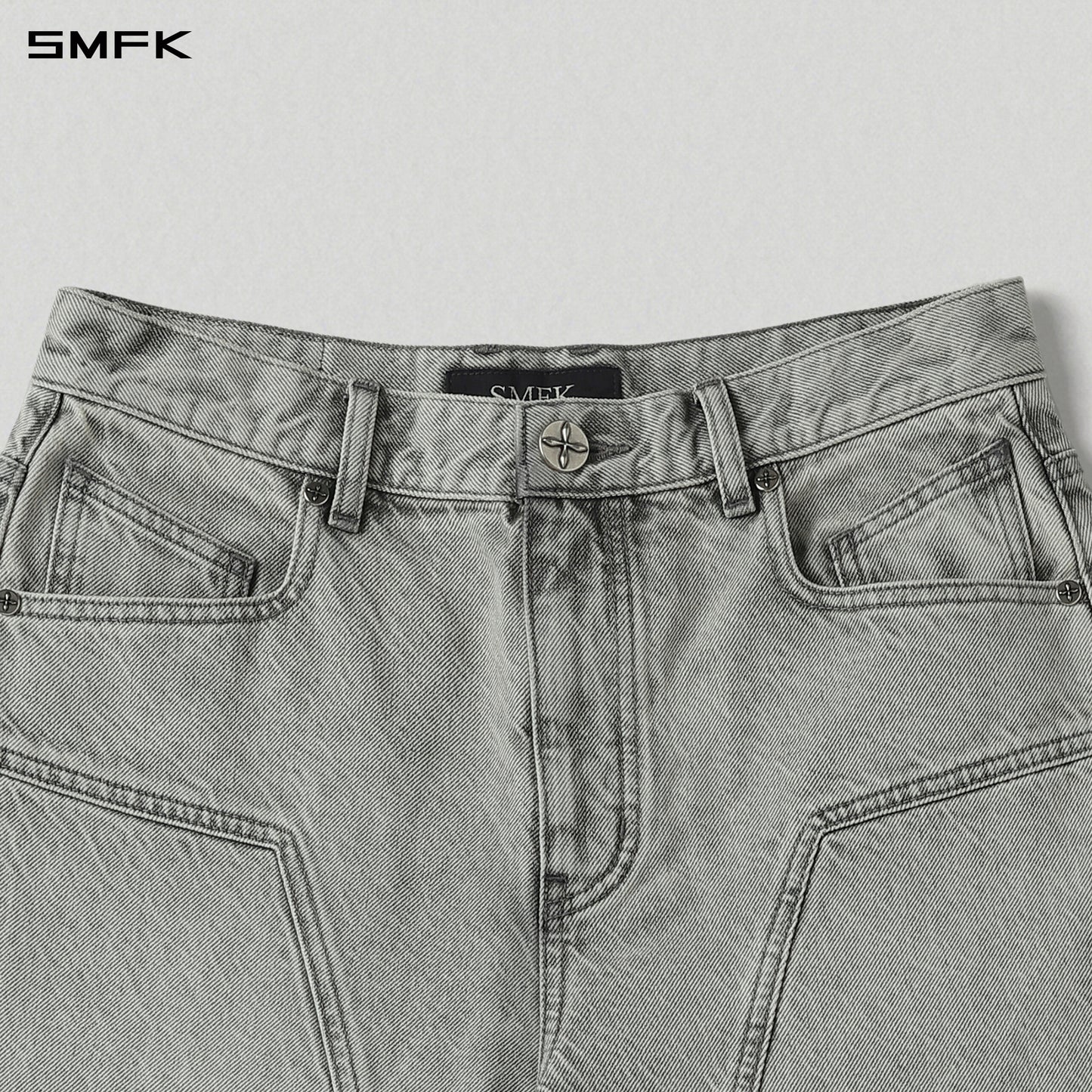 MIRAGE MODE STRT DENIM PANTS/COTTON/W