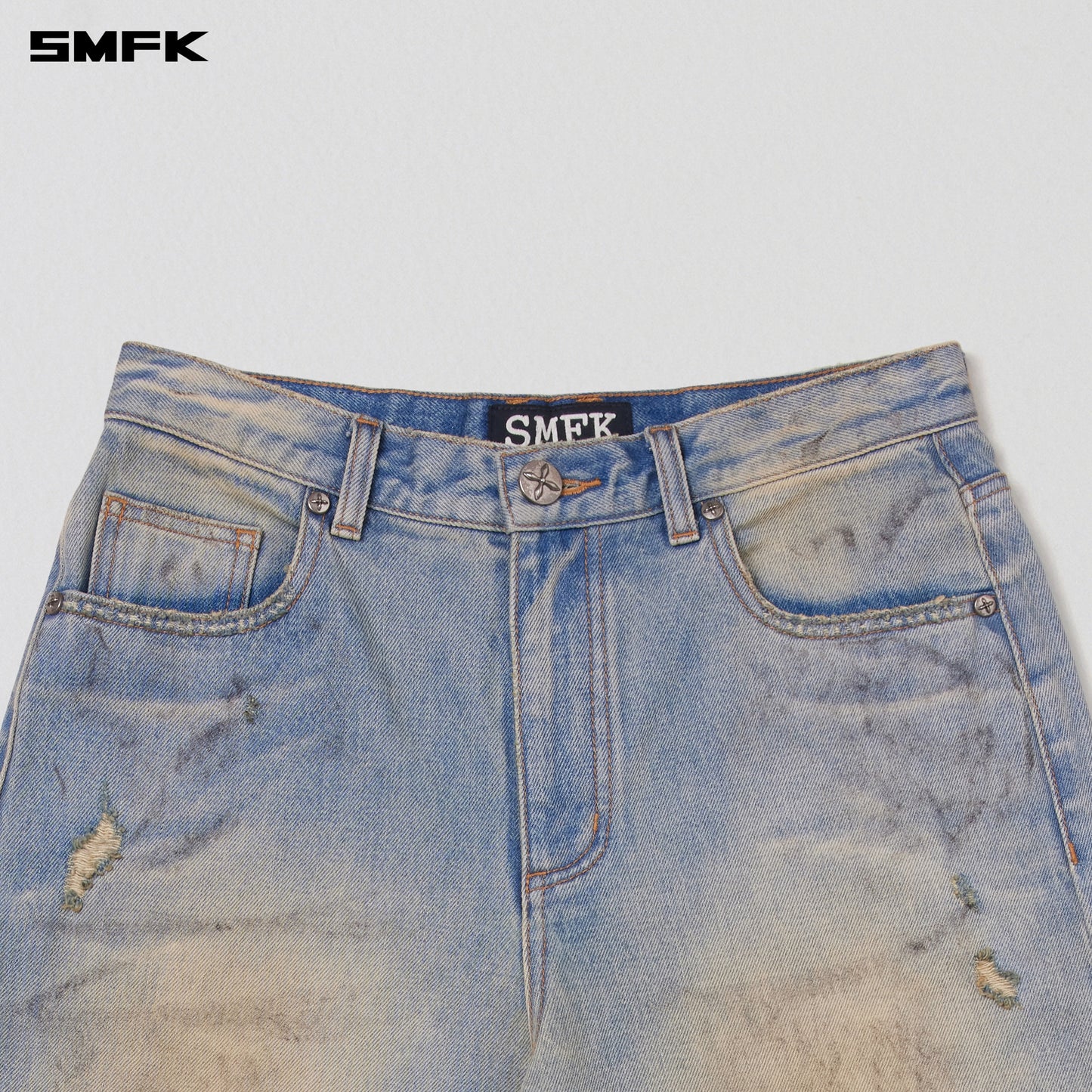COMPASS MODE WASTELAND TOWER DENIM PANTS/ WILD SKY BLUE