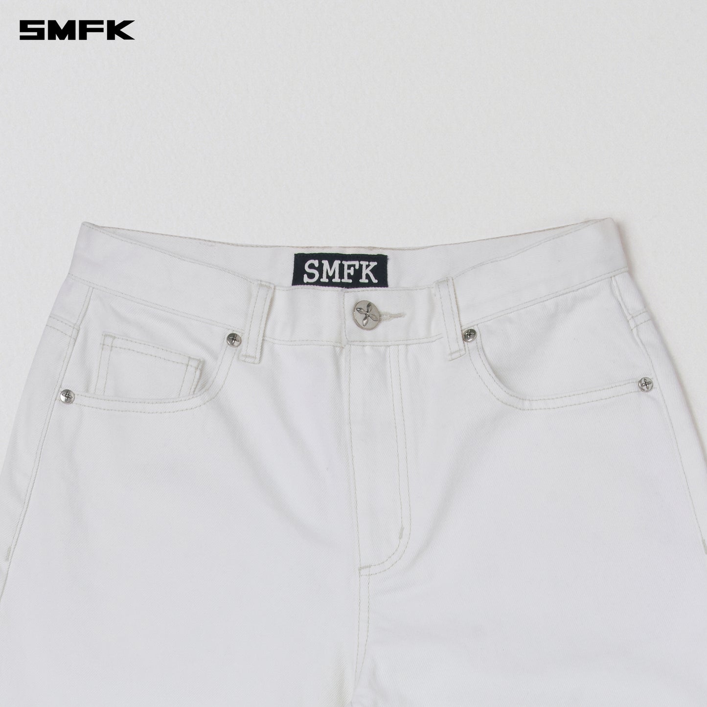 COMPASS TOWER DENIM PANTS/ SNOW MOUNTAIN WHITE