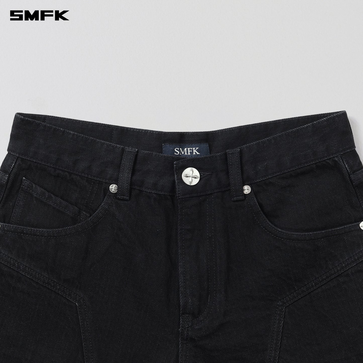 WILD MIRAGE DENIM SHORTS-LOW/COTTON