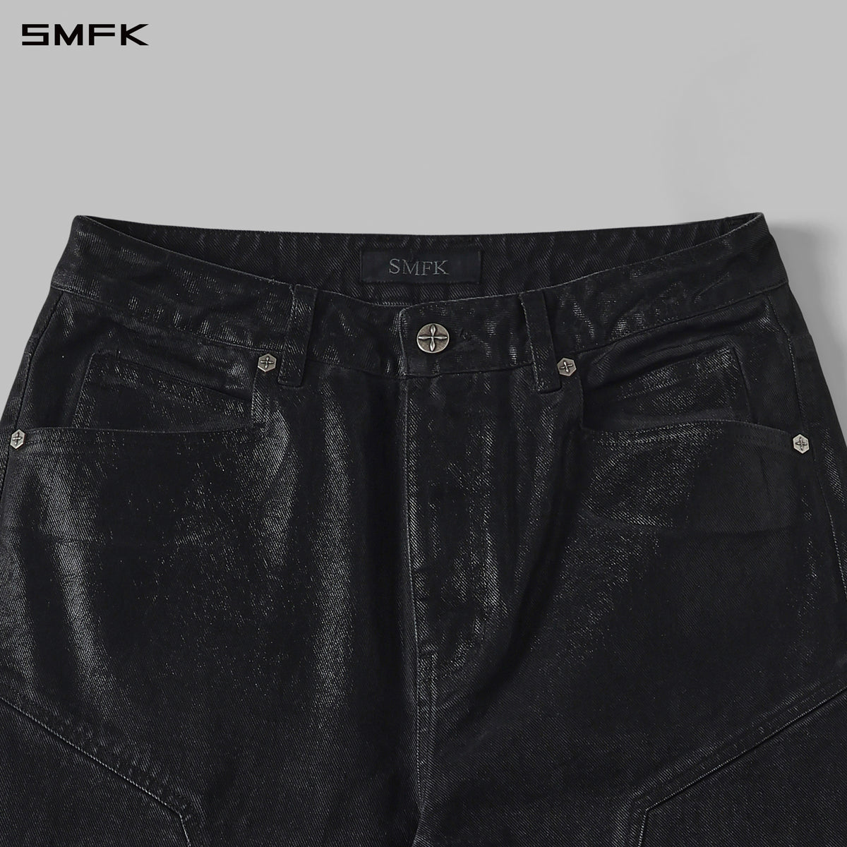 VINTAGE VANISH STRAIGHT DENIM PANTS/GARMENT DYE VANISH BLACK