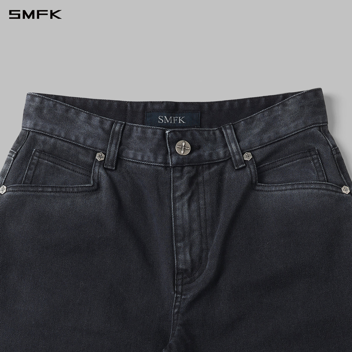 MIRAGE SIREN VINTAGE COCOON DENIM PANTS/GARMENT DEY/W