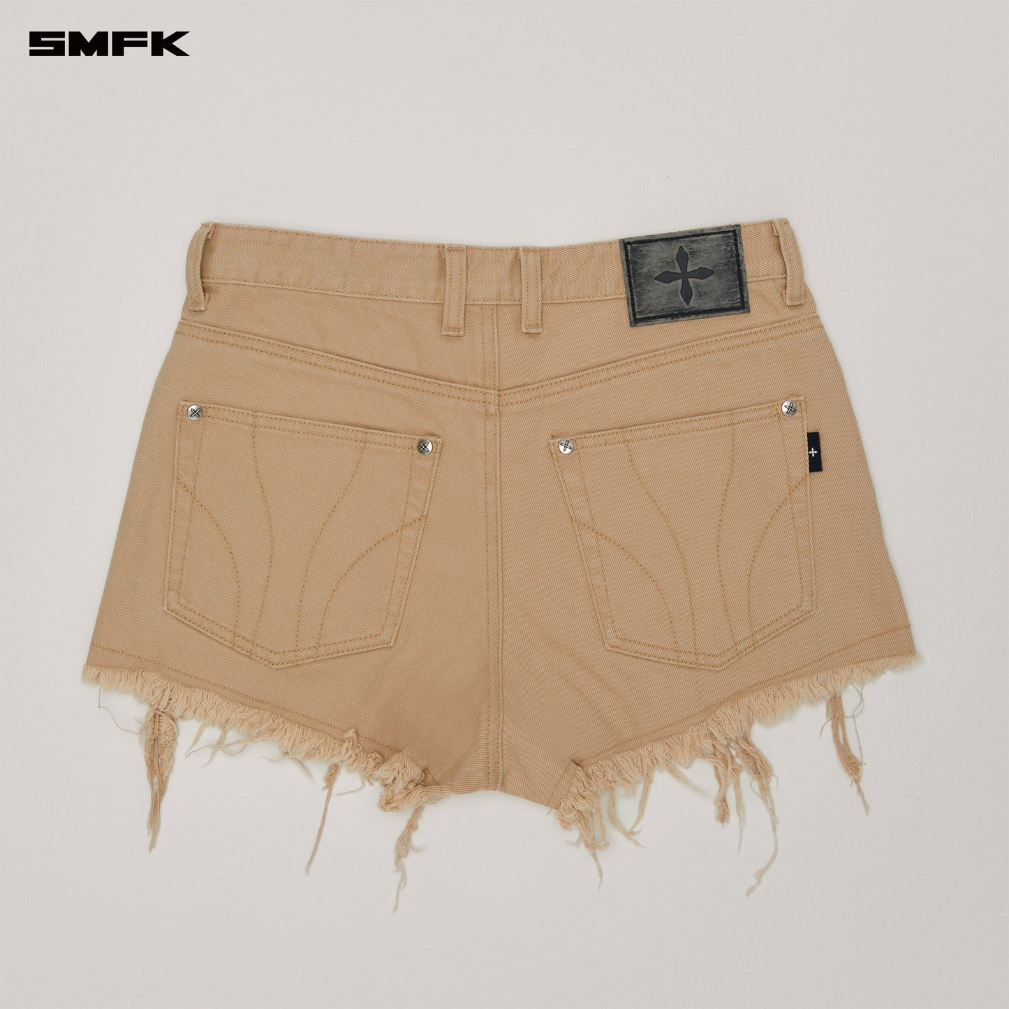 COMPASS WILD DENIM Classic Wilderness Denim Shorts_ Desert Color