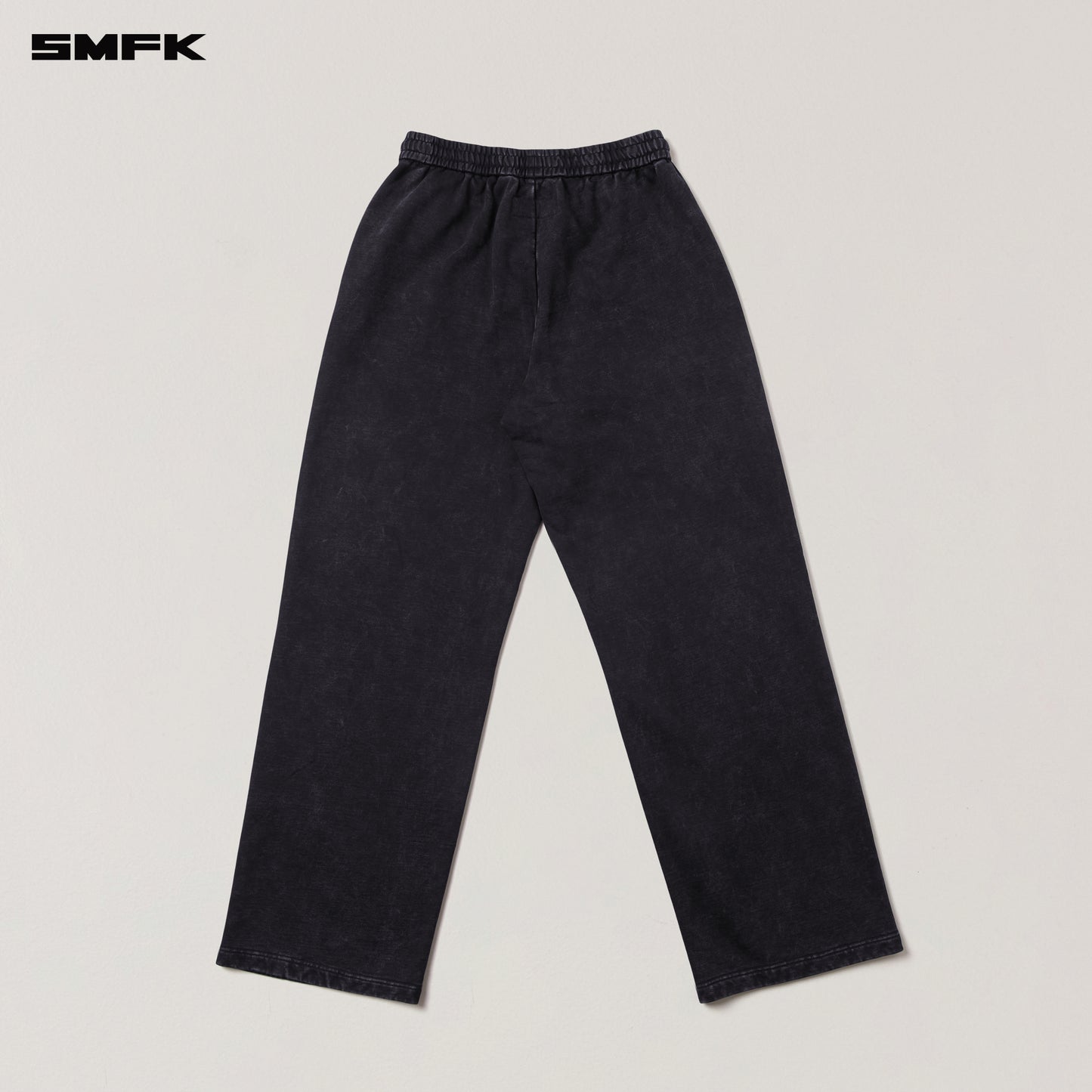 VINTAGE-SAVAGE LOOSE SPORTS PANTS/FADE DYE/ WILD BLACK