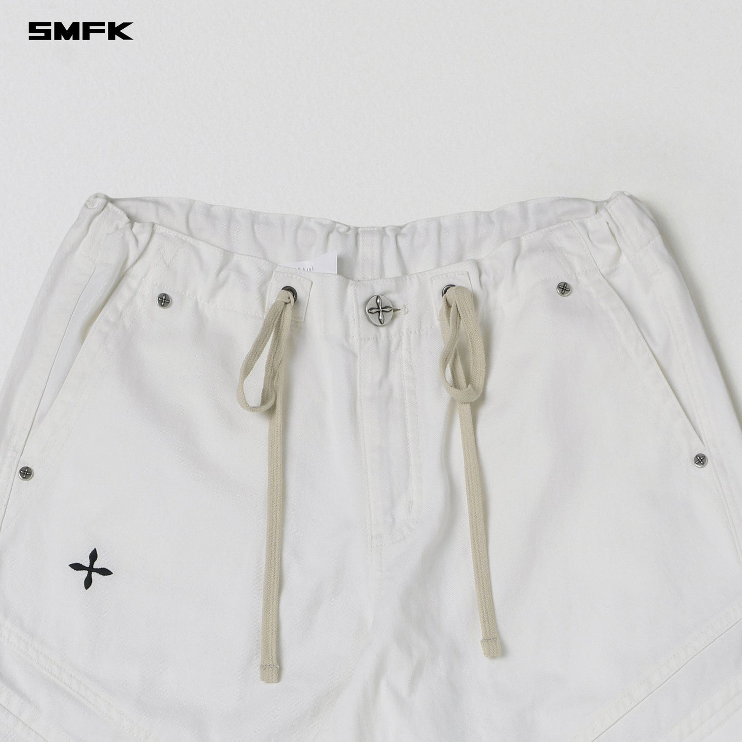MIRAGE RETRO PARA PANTS/COTTON - CLOUD WHITE