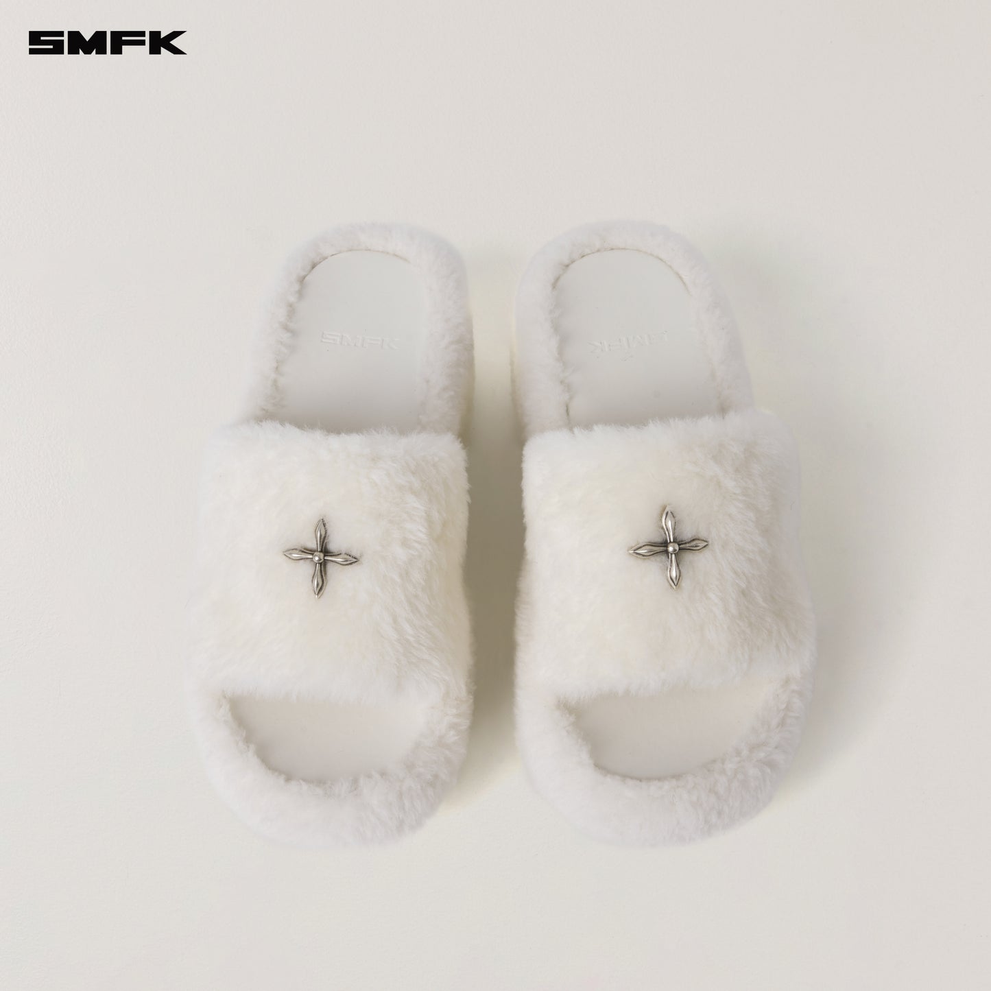 COMPASS MODE WOOL SHEARLING UNITY SLIPPER/HIGH/ SNOW MOUNTAIN WHITE