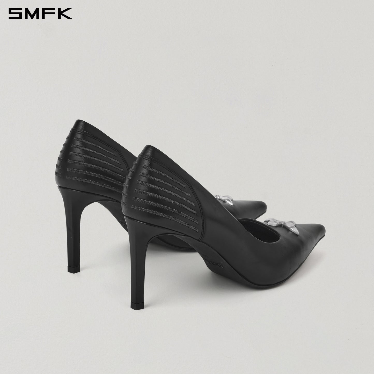 MIRAGE COMPASS HIGH HEELS/LEATHER-8cm