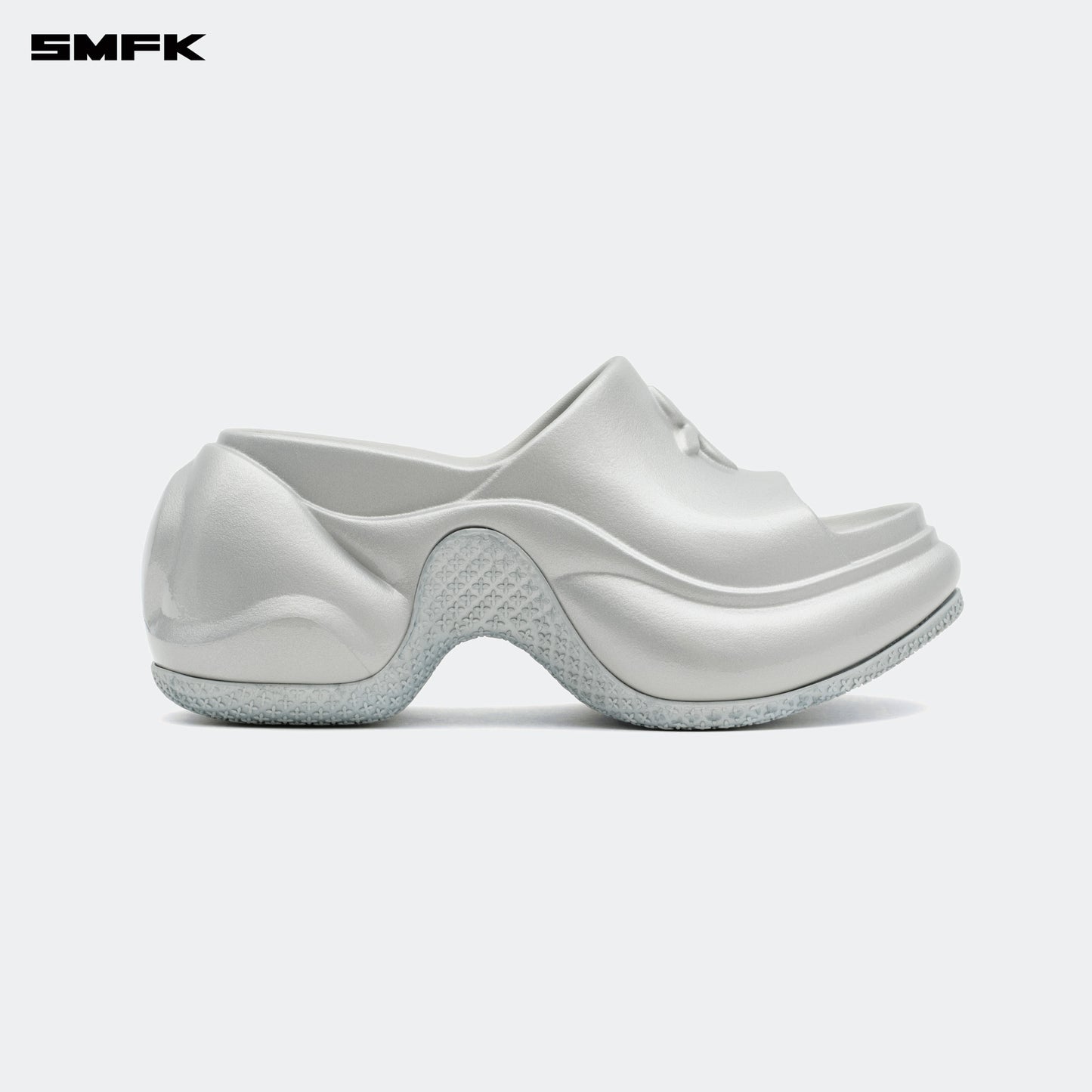 COMPASS WAVE high heel sports slippers Women's shoes Starry silver