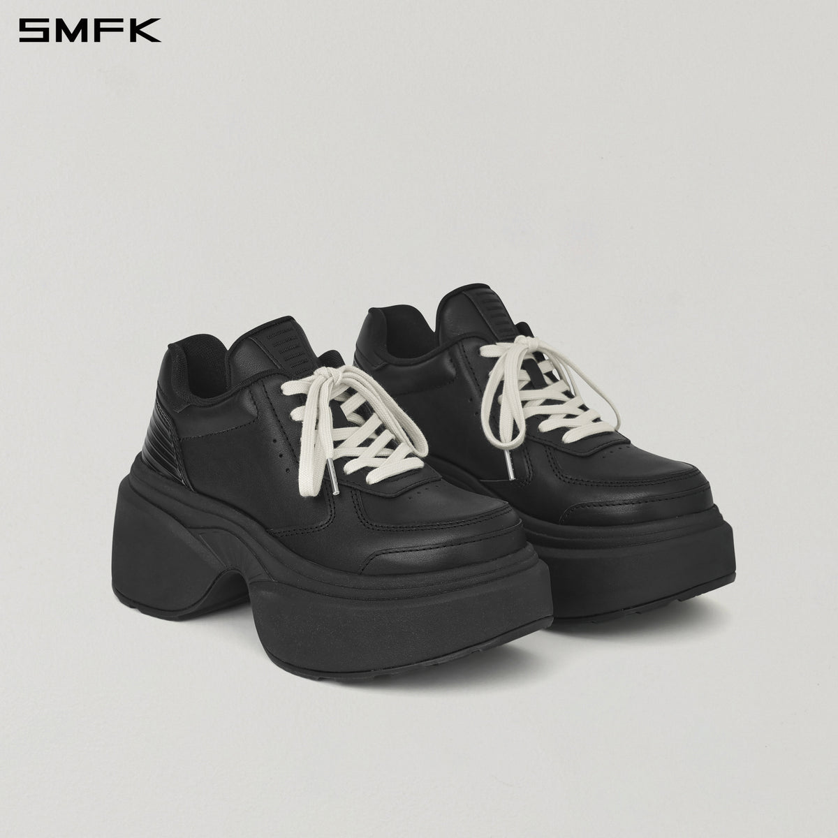 CORE-H CLASSIC LEATHER SPORTS SHOES/HIGH WILD BLACK