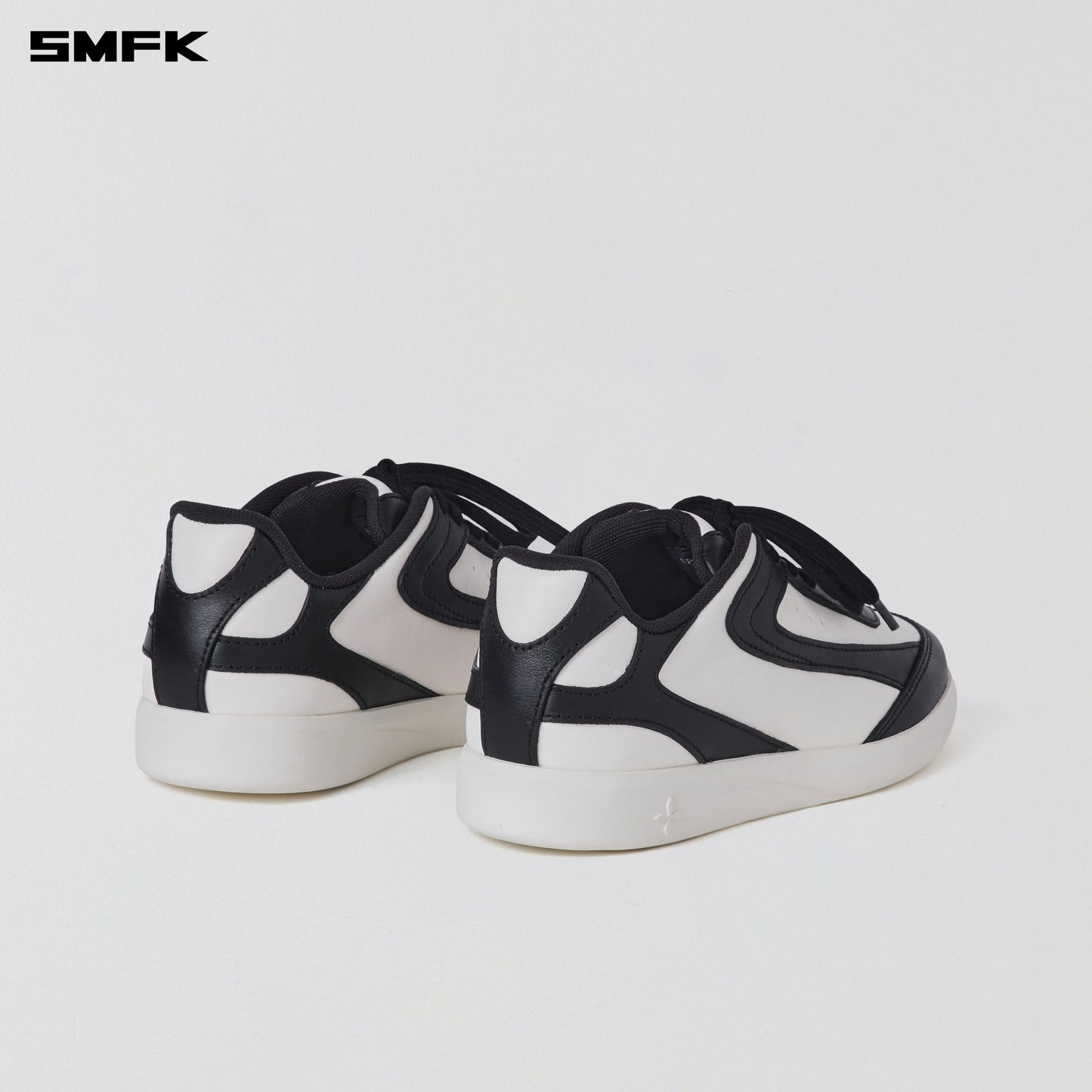 MIRAGE-S LEATHER MULTI SNEAKER/ BLACK WHITE