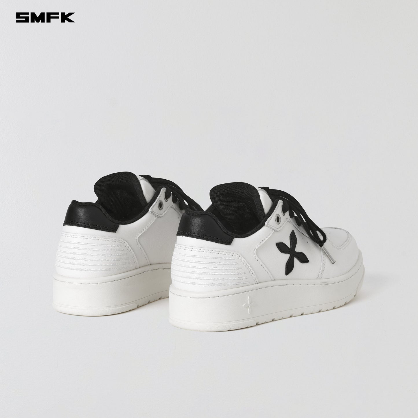 COMPASS MODE-T LEATHER MULTI SNEAKERS - CLOUD WHITE