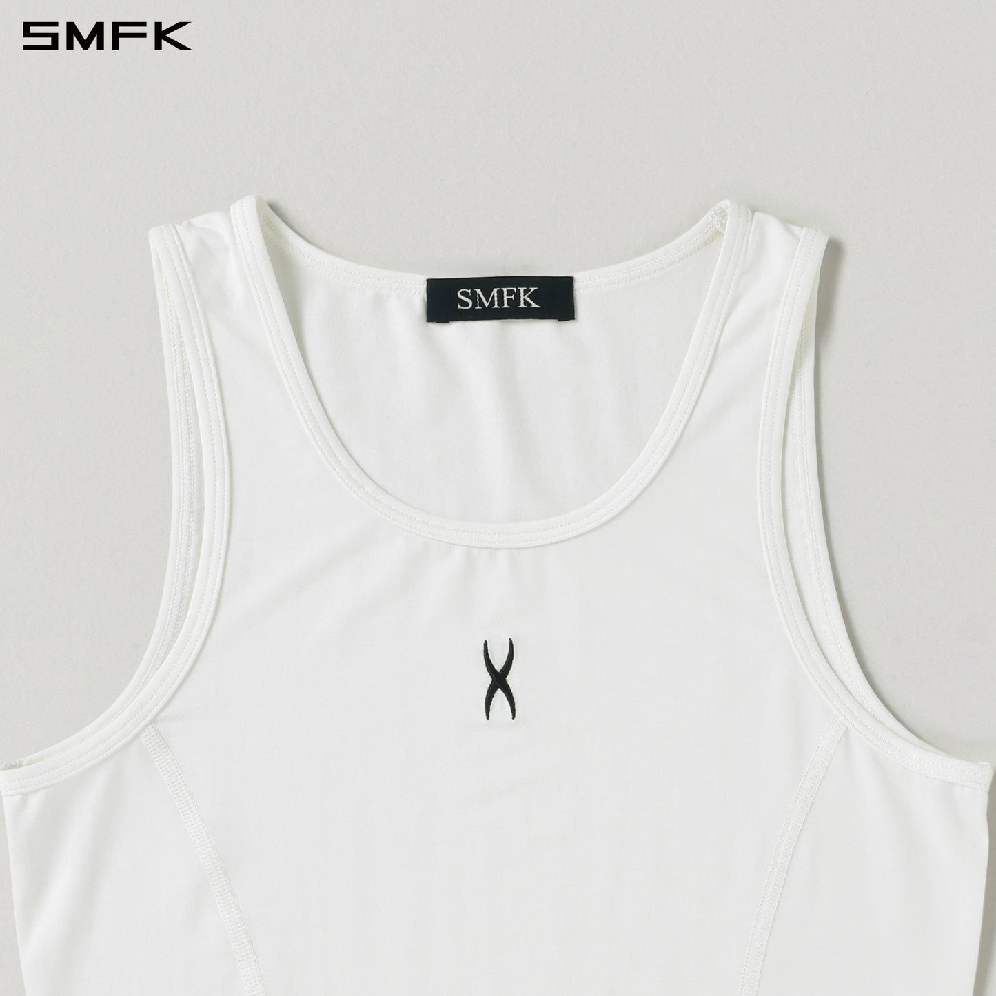 MIRAGE SIREN ROUND-NECK LONG TANK/LENZING MODAL+SILK