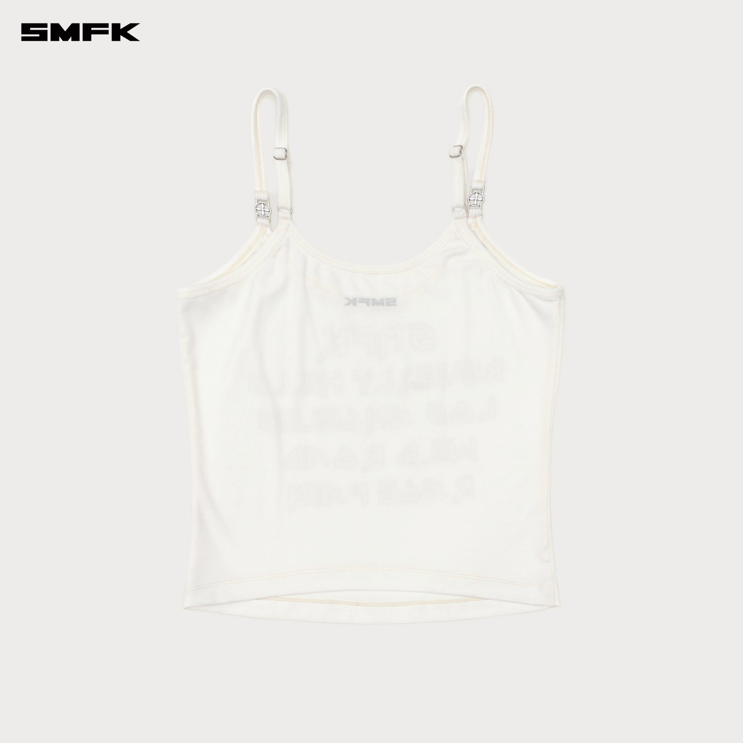 Future Mirage Sports Strap Top (Beverly Hills Edition) Snowy Mountain White