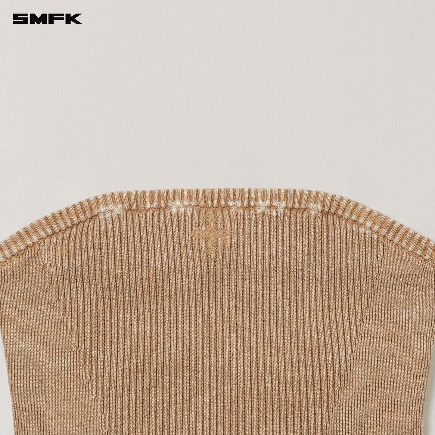 VINTAGE-SAVAGE KNIT BUSTIER/STONE WASH/ VANISH SAND