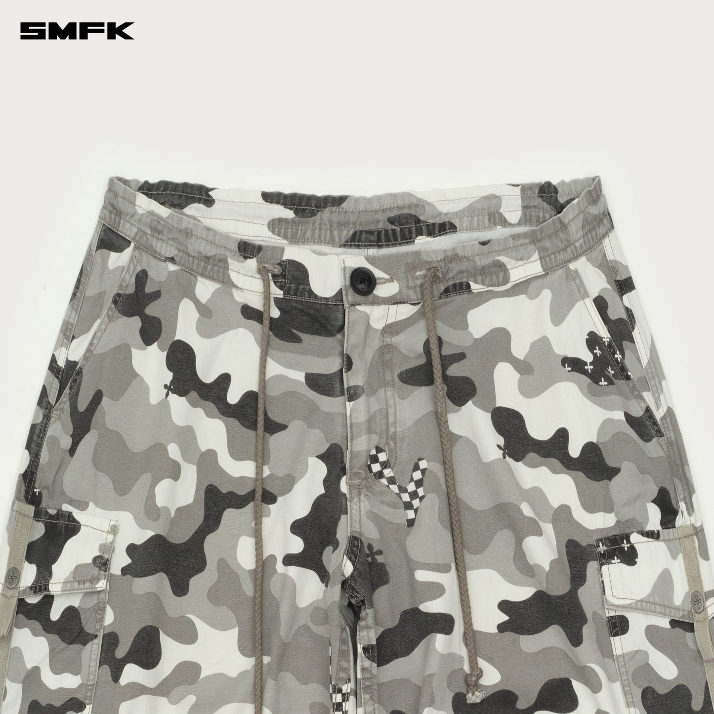 Compass Snow Camo Hunting Paratrooper Pants Snow Camouflage