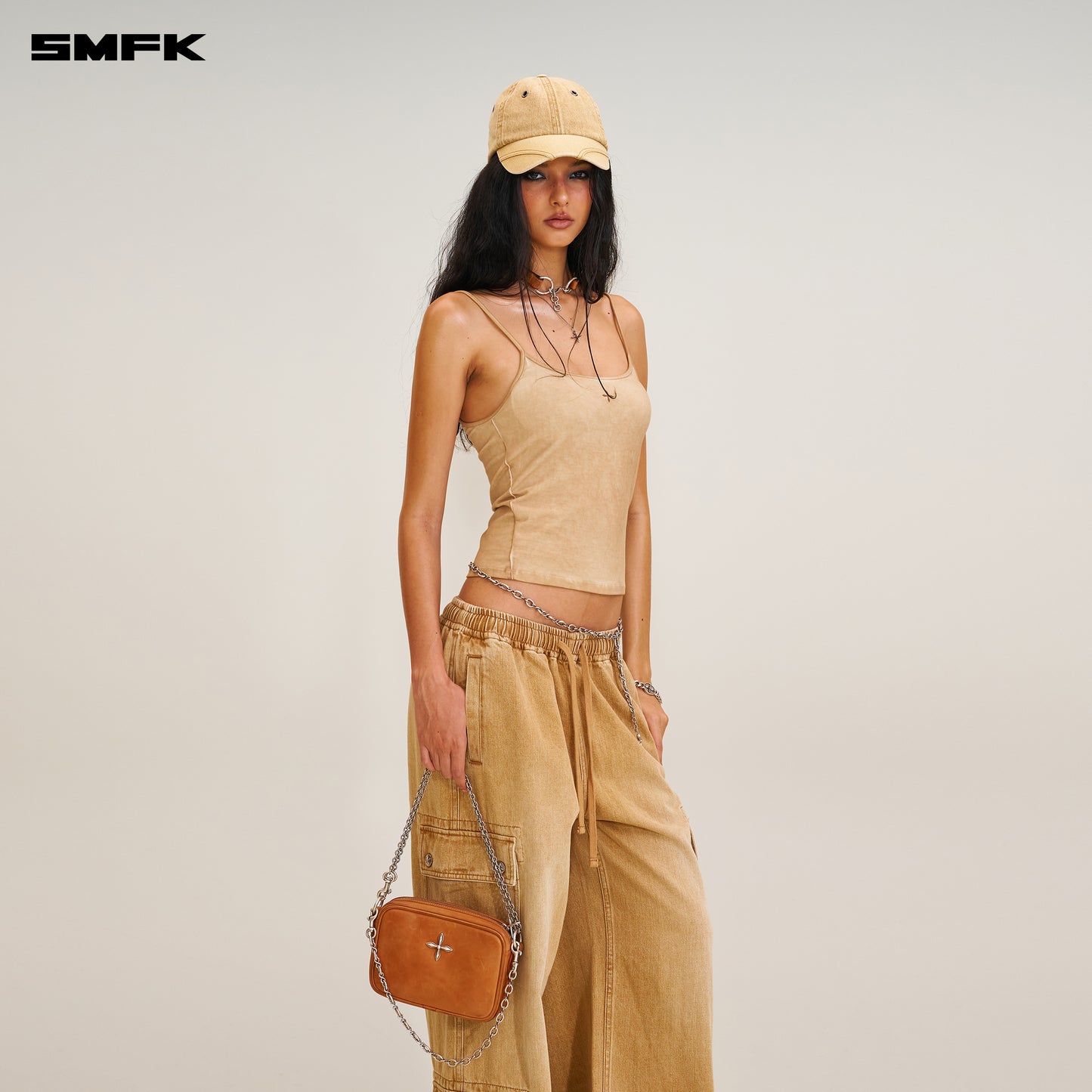 COMPASS PERMANENT BADGE METAL NECKLACE / ANTIQUE SILVER