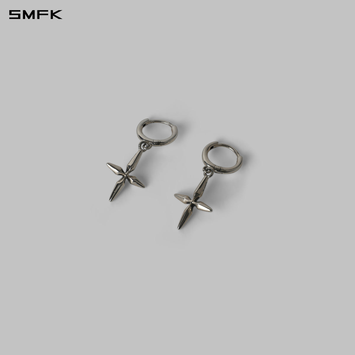MIRAGE LONG PRISM EARDROP 1.6cm /AG925 SILVER