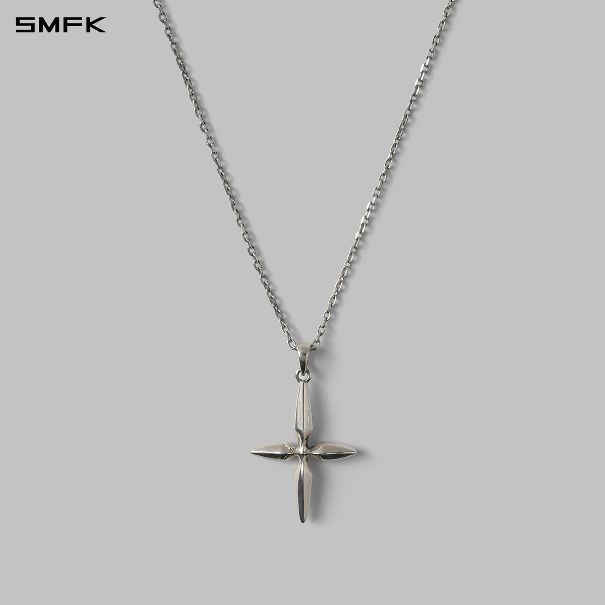 MIRAGE LONG PRISM PENDANT 2.4cm /AG925 SILVER/45CM