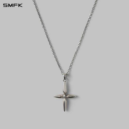 MIRAGE LONG PRISM PENDANT 2.4cm /AG925 SILVER/45CM