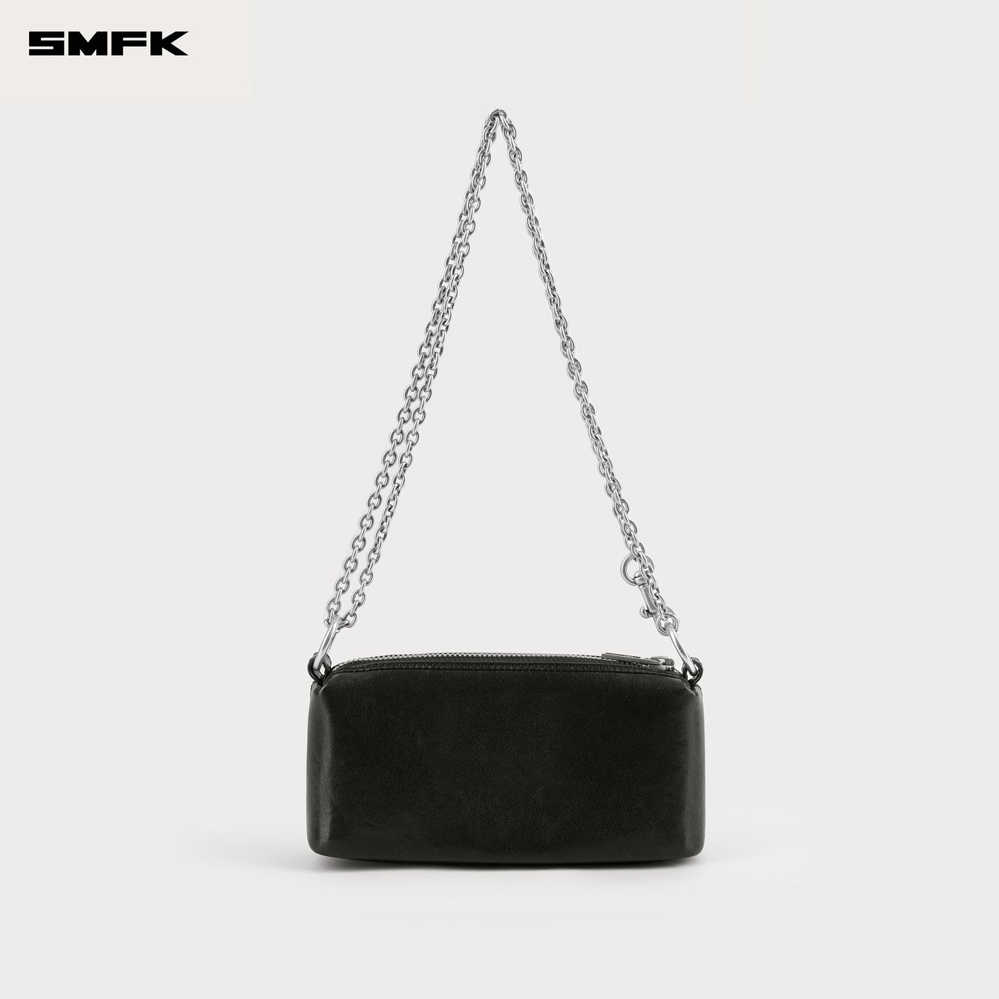 COMPASS BADGE Cross Badge Folding Chain Bag Small Wilderness Black
