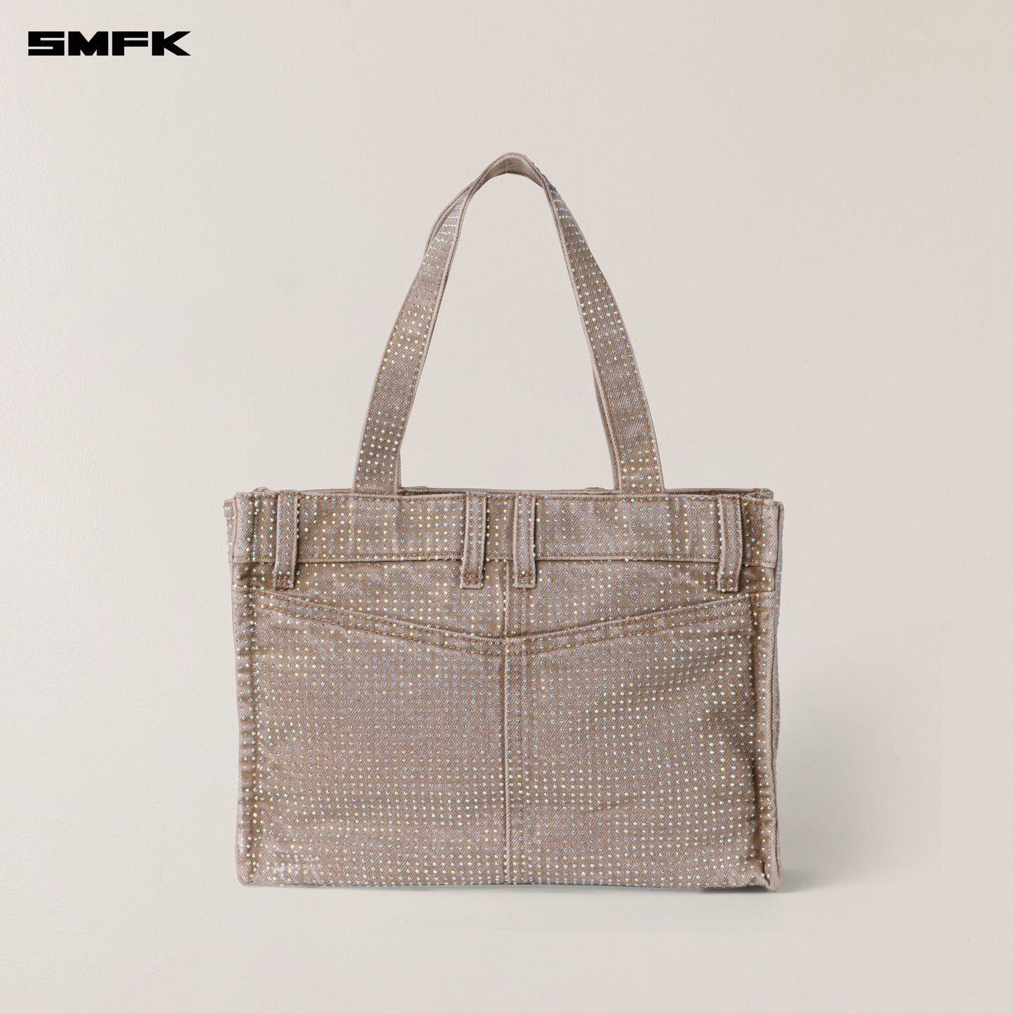RAGE WILD DIAMOND DENIM TOTE/MEDIUM_ WILD DIAMOND