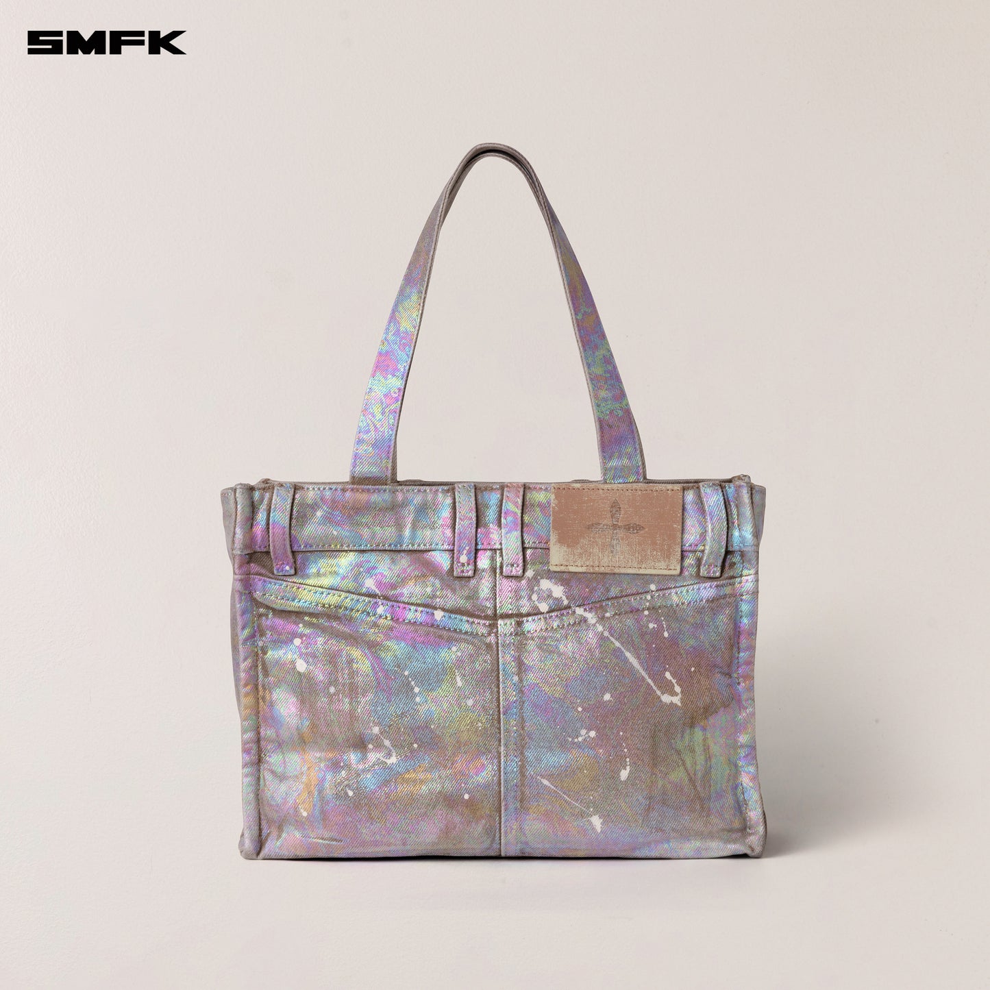 RAGE WILD FANTASY BRICK DENIM TOTE/LARGE_ FANTASY LAND