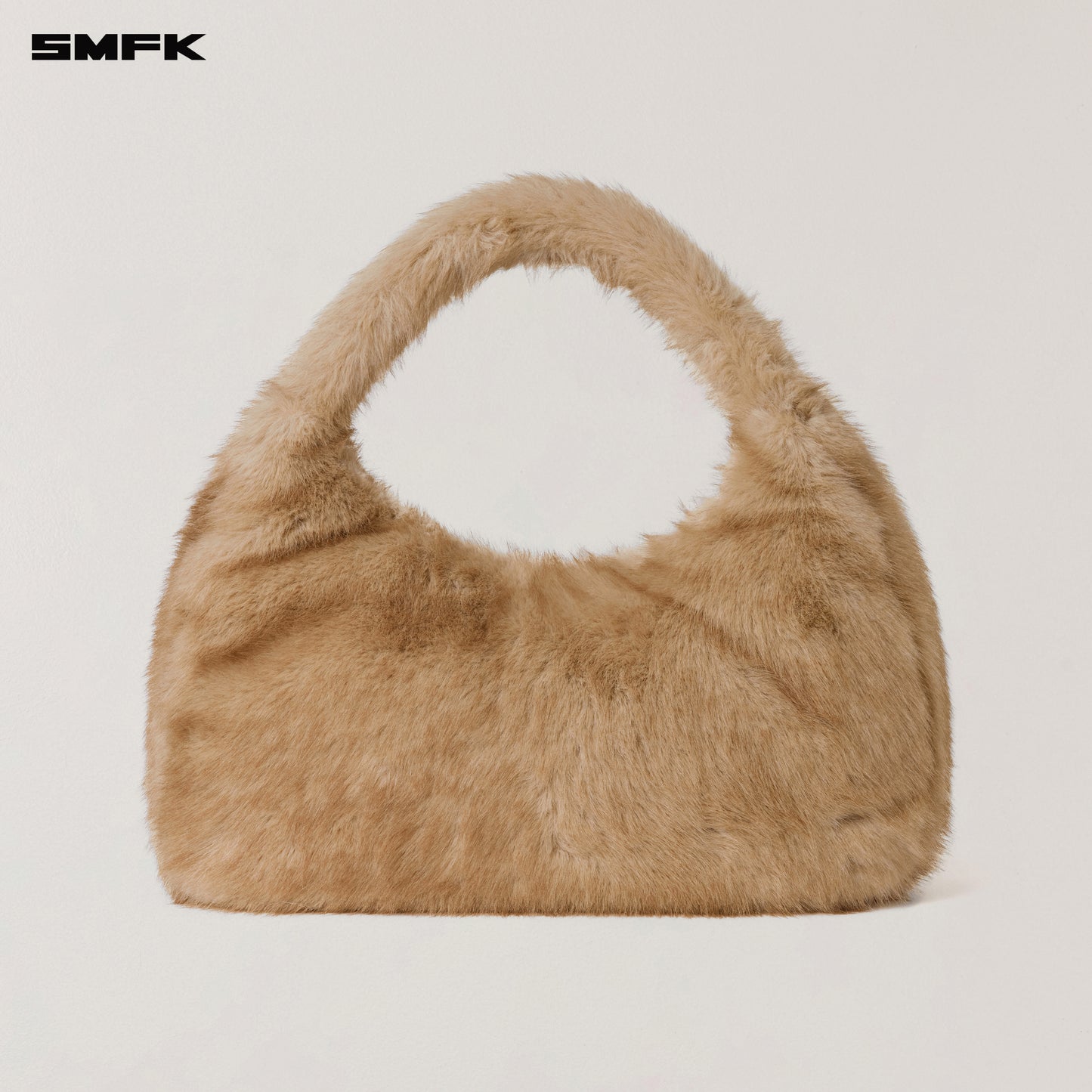 COMPASS COBBLE FURRY BAG/LARGE/ SAND