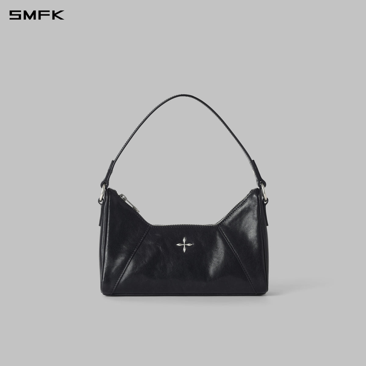 PHANTOM RESHAPE CAT POLYGONAL SHOULDER BAG/SMALL