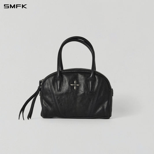 VINTAGE DETACHED LEATHER HANDBAG/SMALL