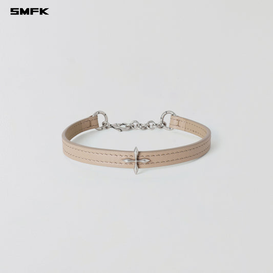 MIRAGE MIRROR LEATHER CHOCKER/SMALL FRESH SKIN