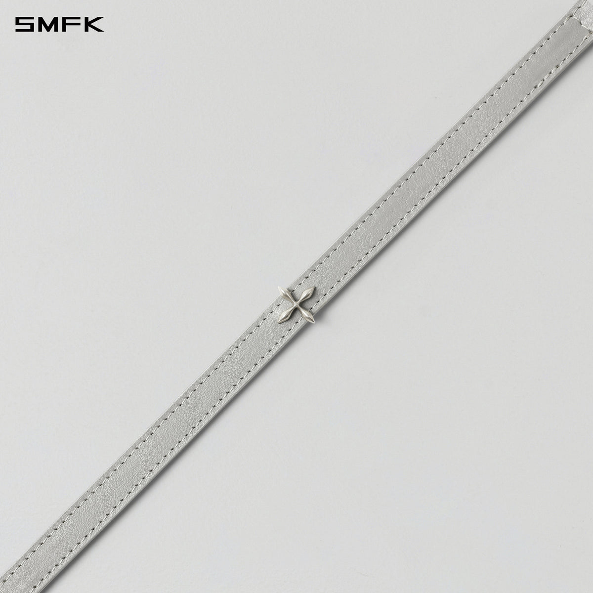 MIRAGE MIRROR LEATHER CHOKER