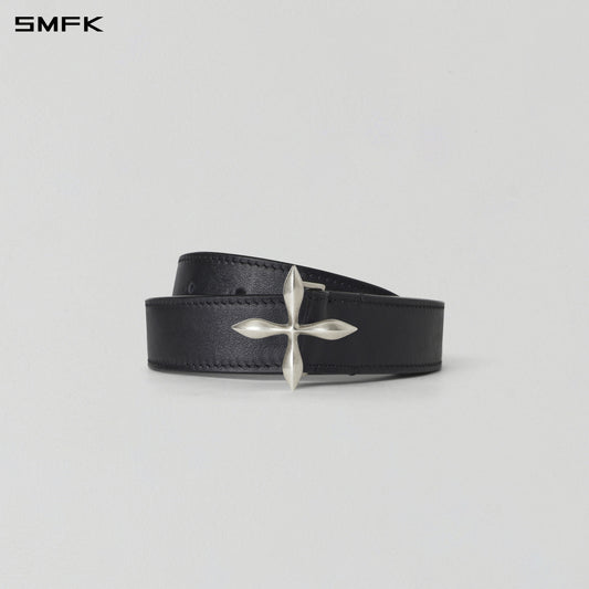 COMPASS LEATHER BELT/COW LEATHER/U